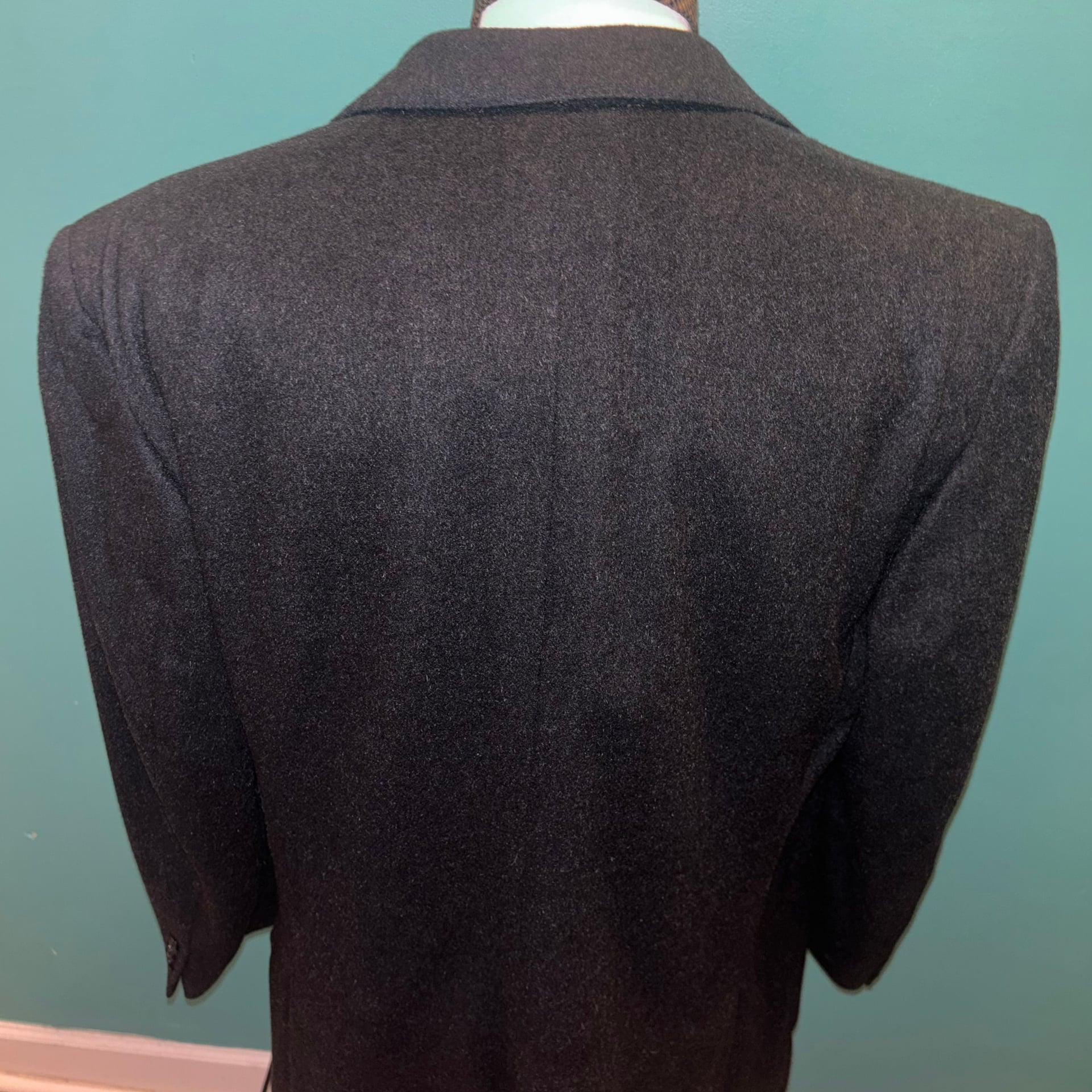 Custom Cashmere Silk Sport Coat Blazer 46 R 5
