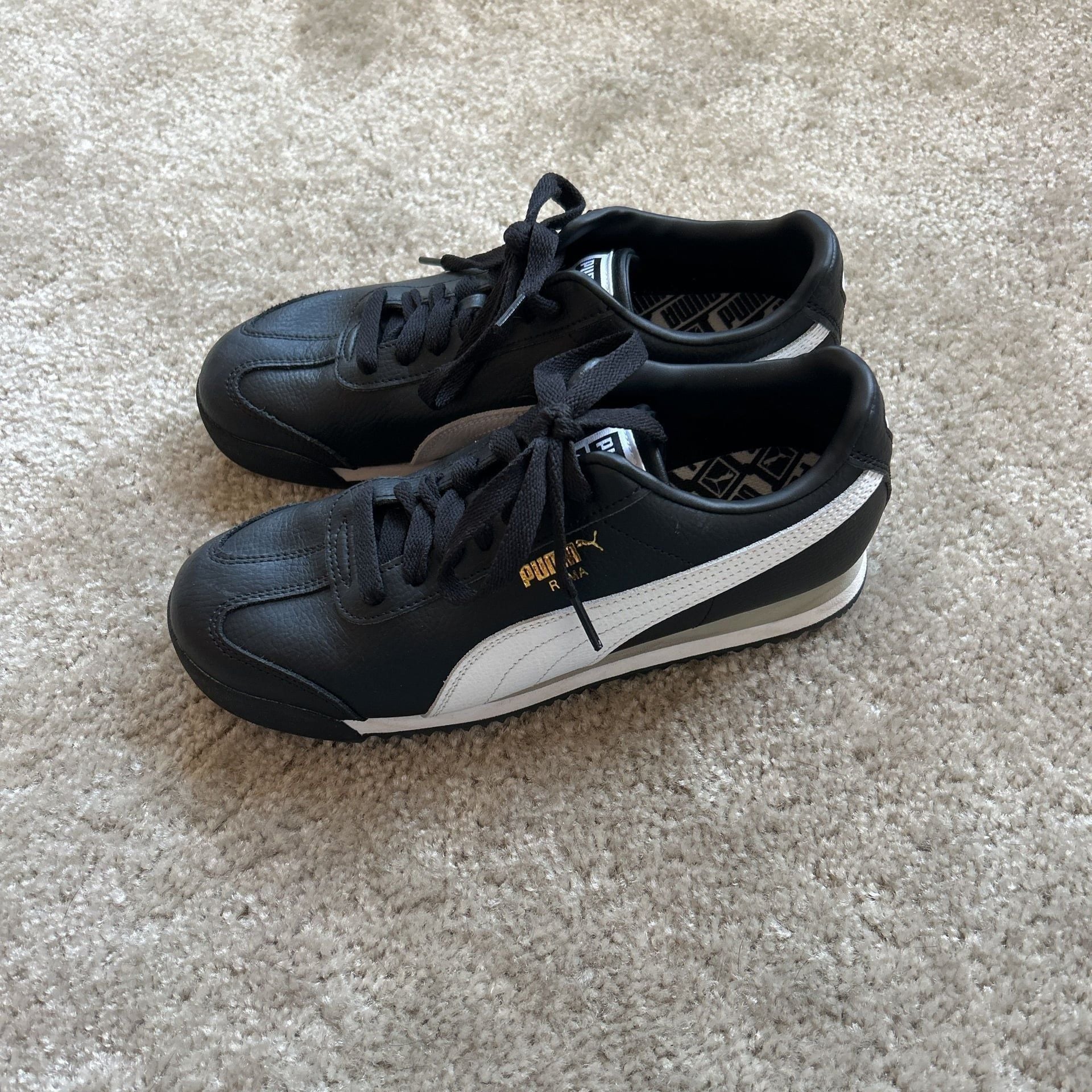 Puma Roma 24 Standard Black/White Sneakers 4