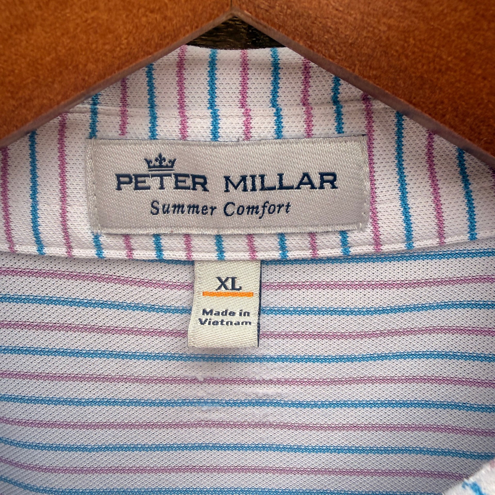 Peter Millar Summer Comfort Hales Striped Performance Jersey Polo 3