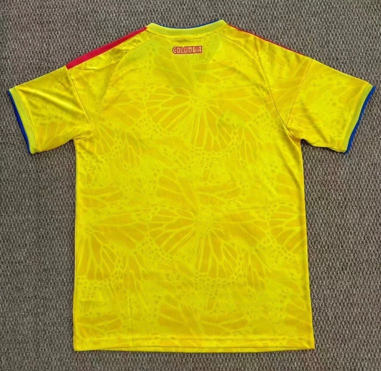 PLAYER VERSION Colombia Soccer Jersey 100 3