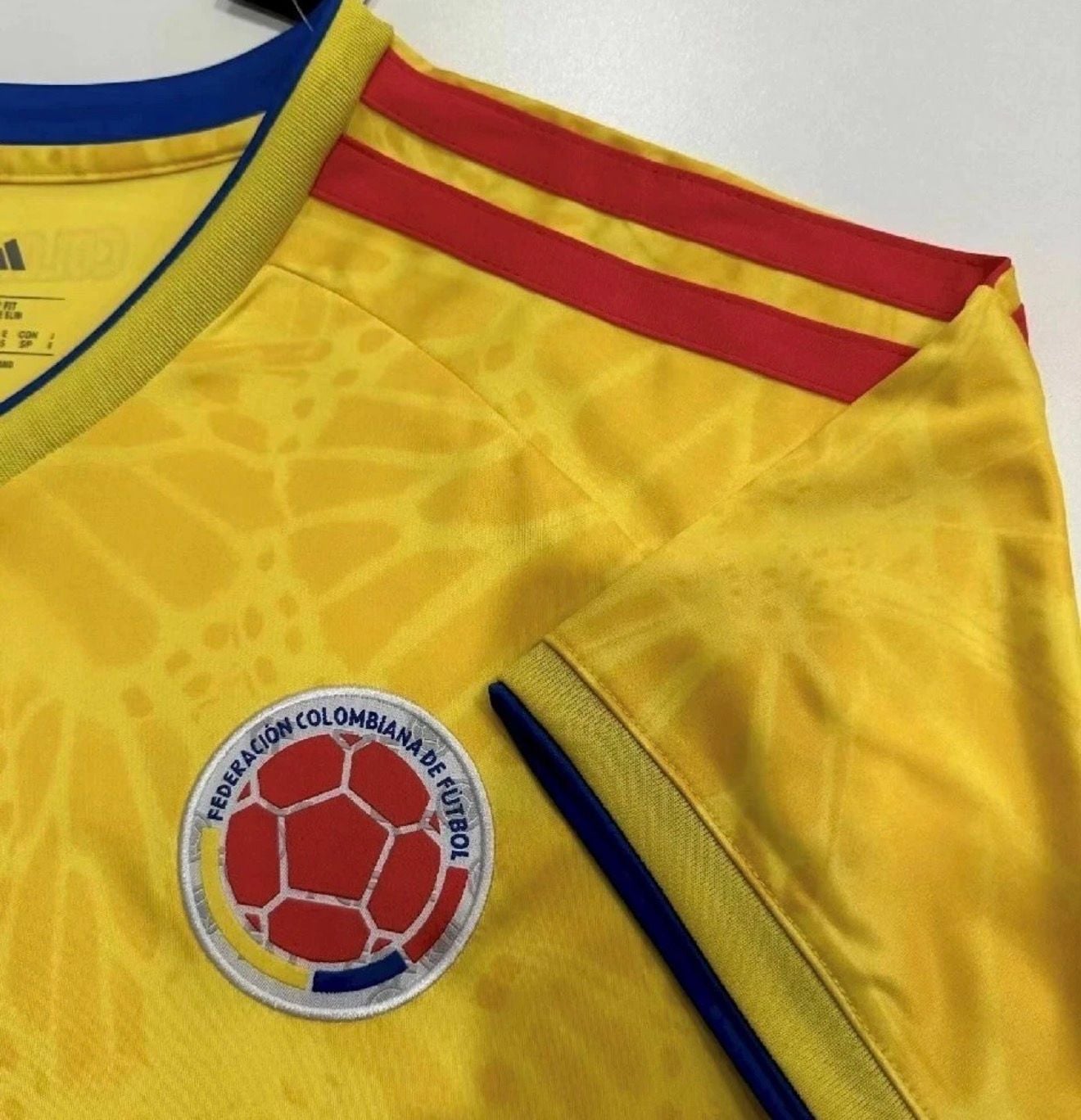 PLAYER VERSION Colombia Soccer Jersey 100 4
