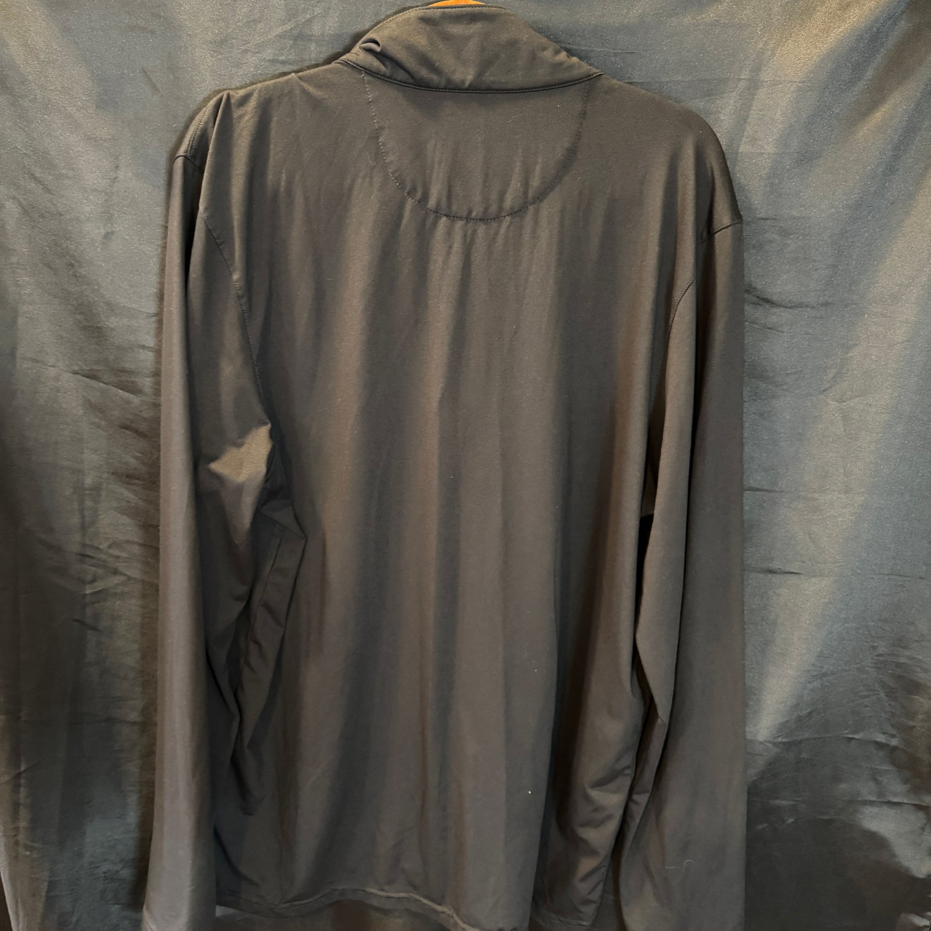 Minnesota Vikings Antigua Black Glacier Quarter-Zip Pullover Jacket 6