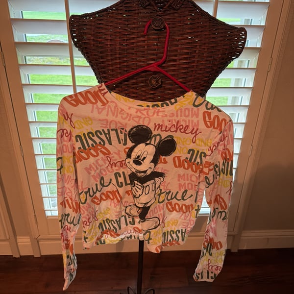 Mickey Mouse classic long sleeve tee