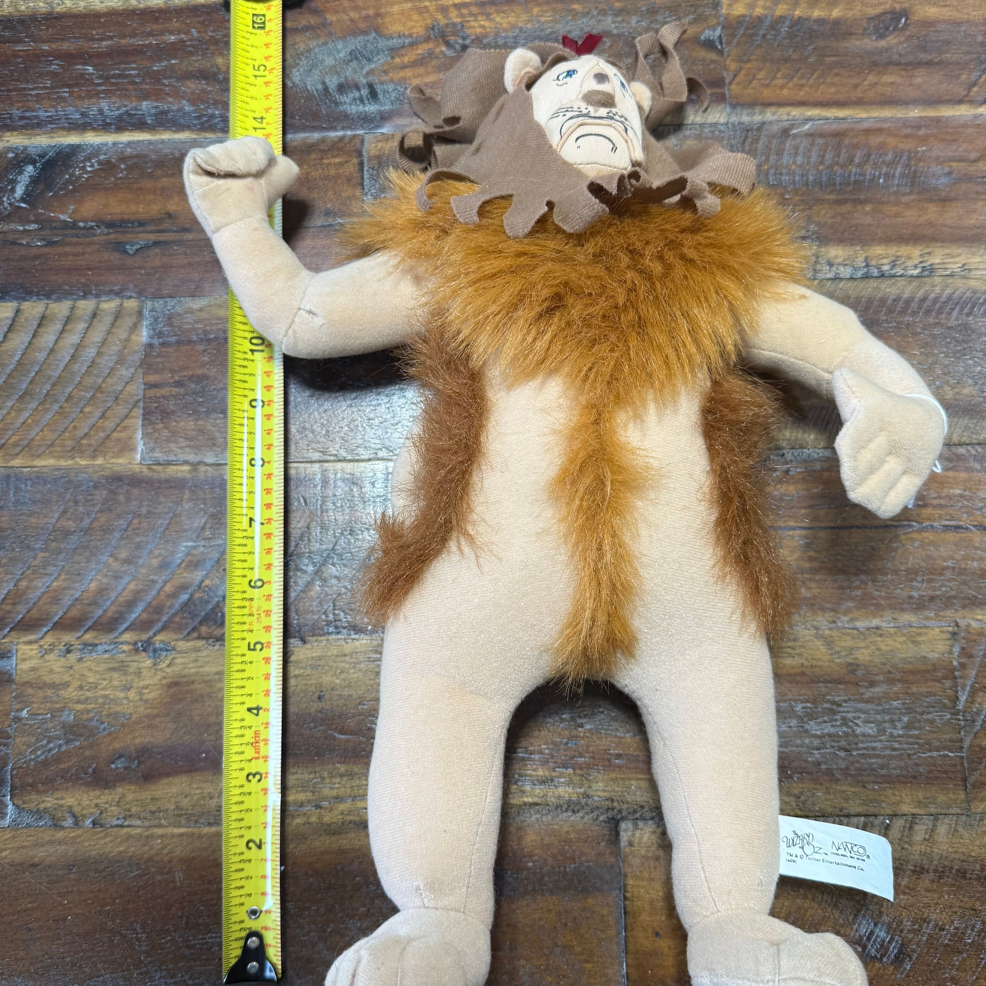 Vintage Nanco The Wizard of Oz Cowardly Lion Plush Stuffed Toy 1