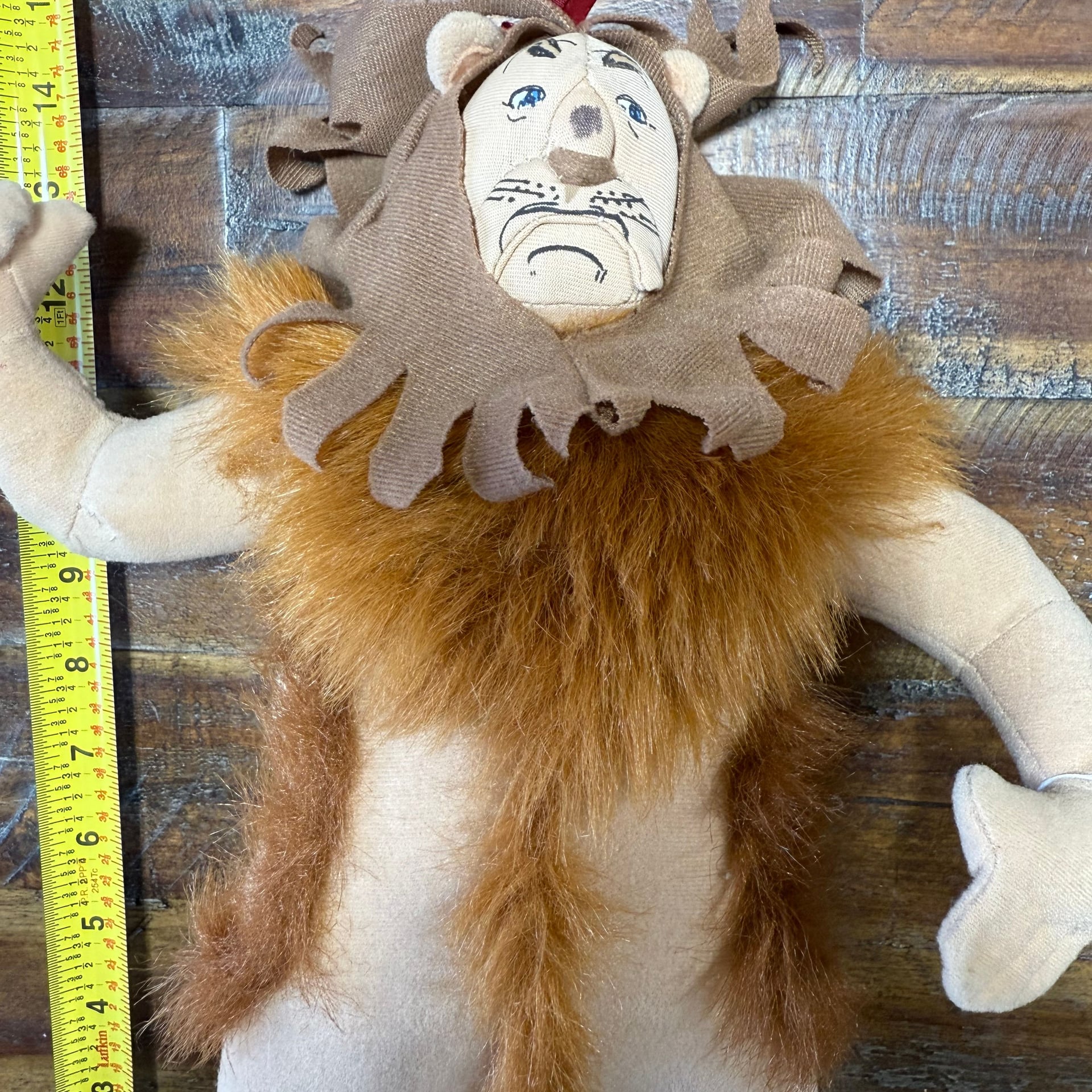Vintage Nanco The Wizard of Oz Cowardly Lion Plush Stuffed Toy 2