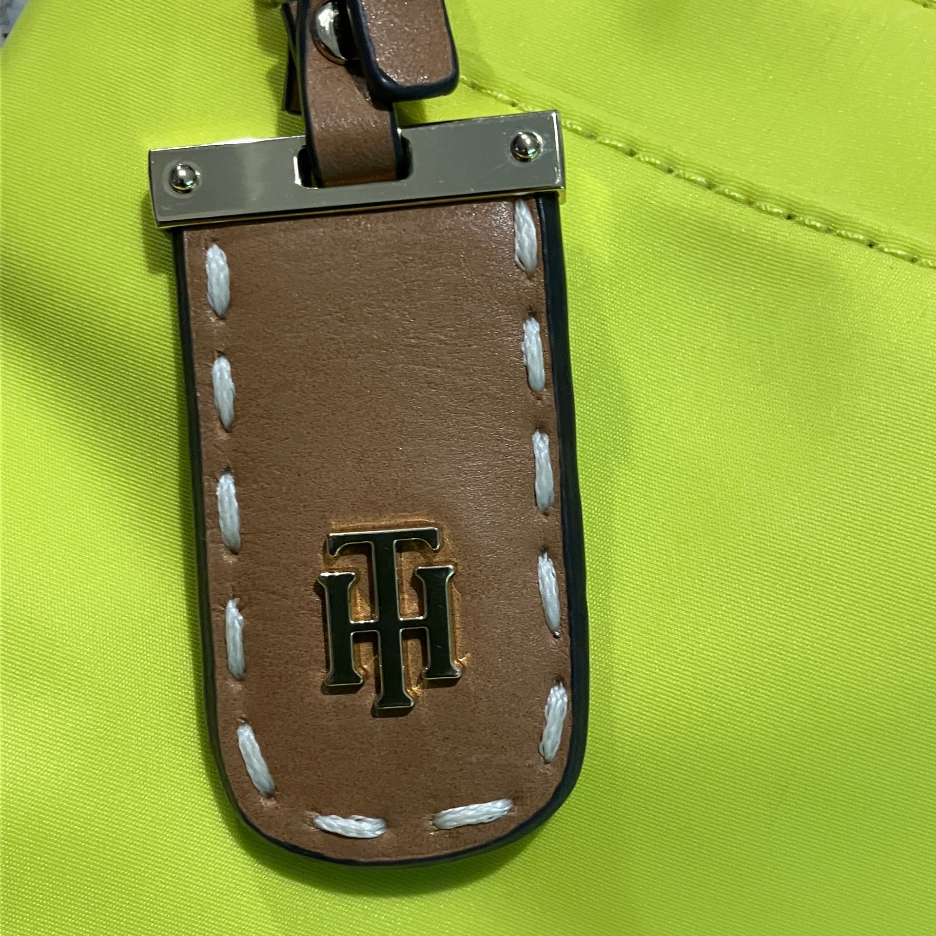 Tommy Hilfiger Julia Small Nylon Crossbody Bag Neon Green 4