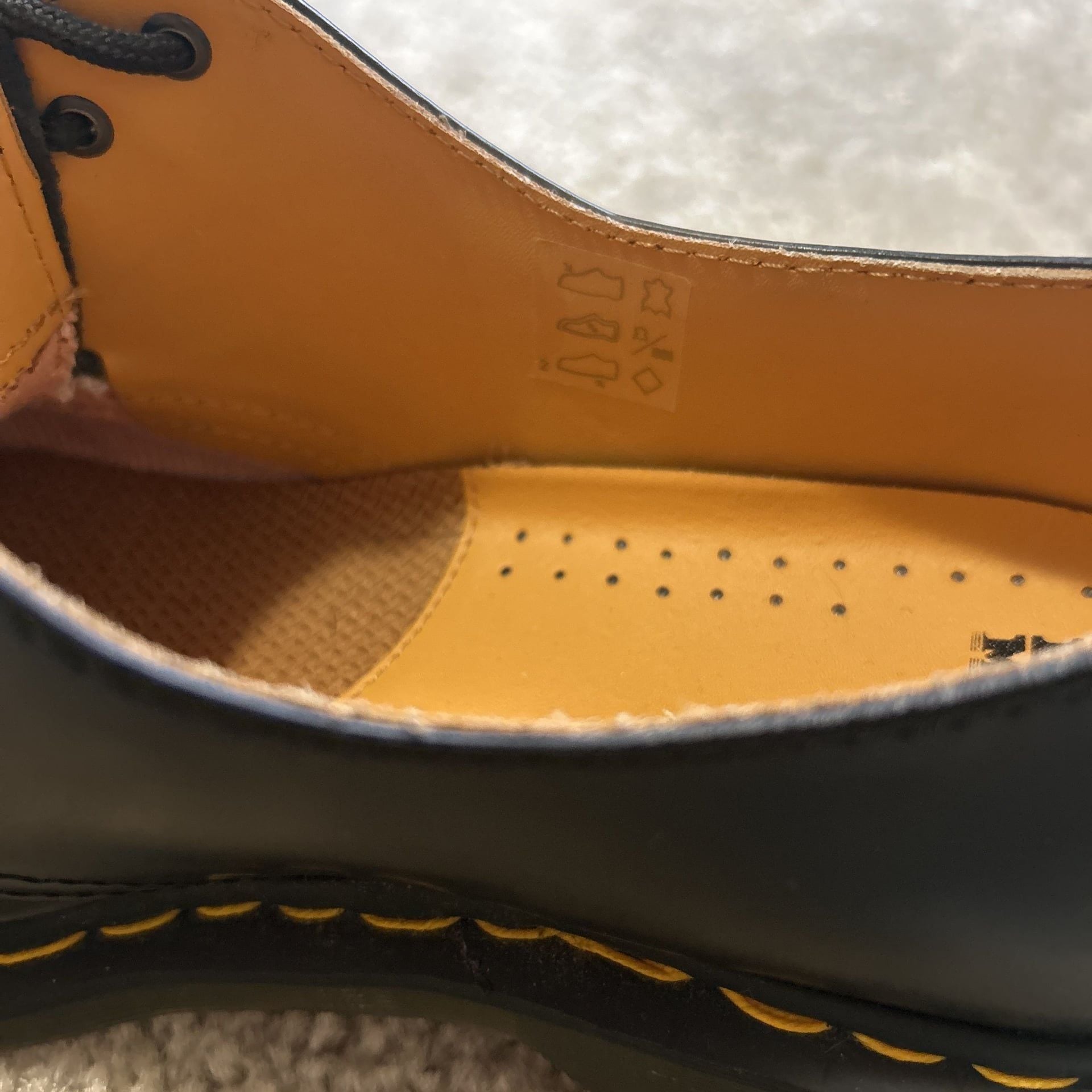 Dr. Martens 1461 Black Smooth Leather Oxford Shoes - Size 9 NWOT 10