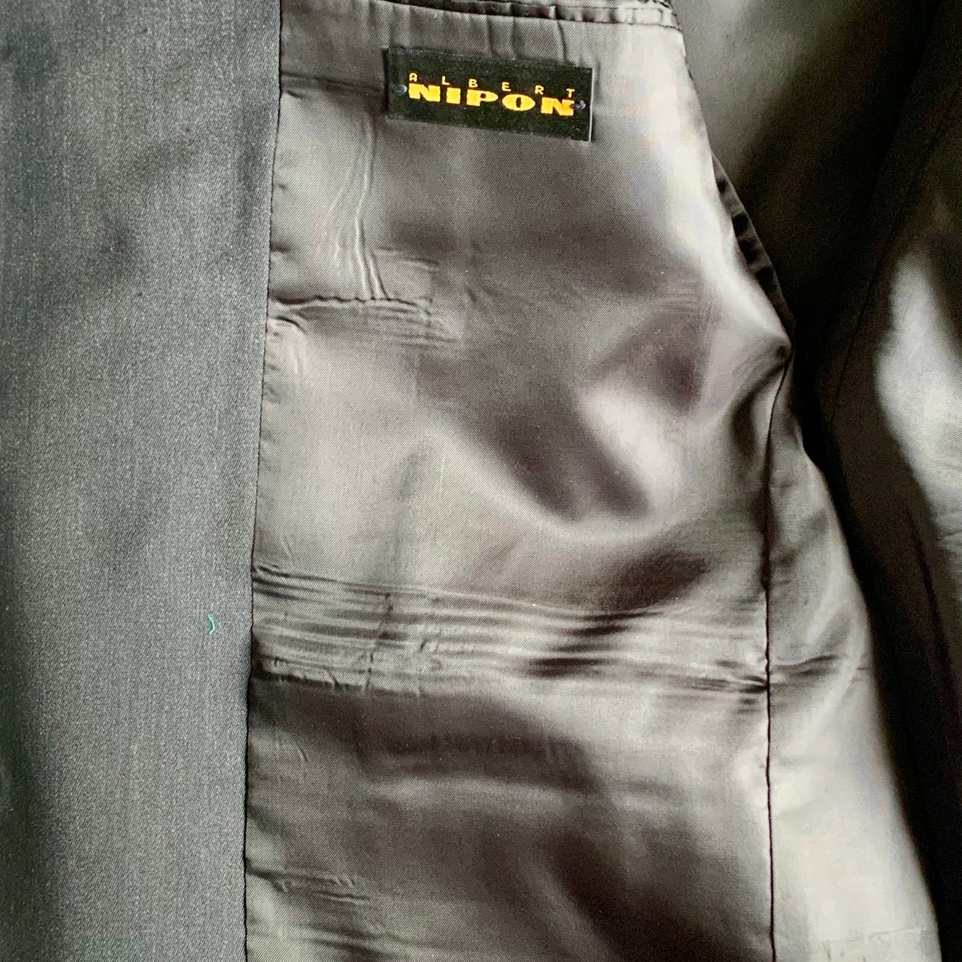 Albert Nipon Man Dark Grey Suit 7