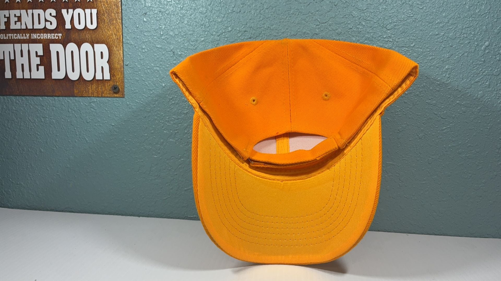 Pensacola Beach Florida Dark Yellow Adjustable Hat 5
