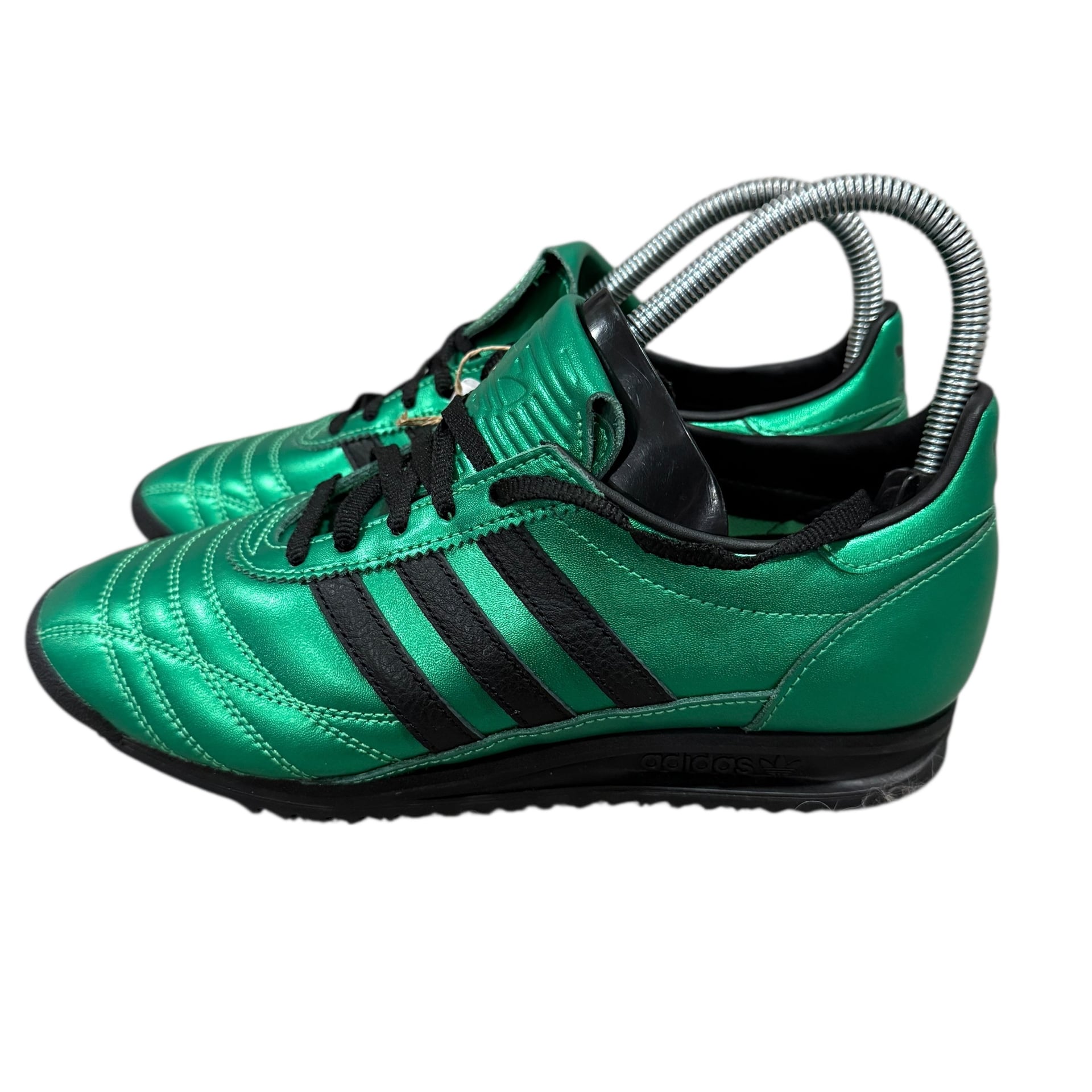 adidas Originals SL 72 OG Women's Shoes - Semi Screaming Green/Core Black 4