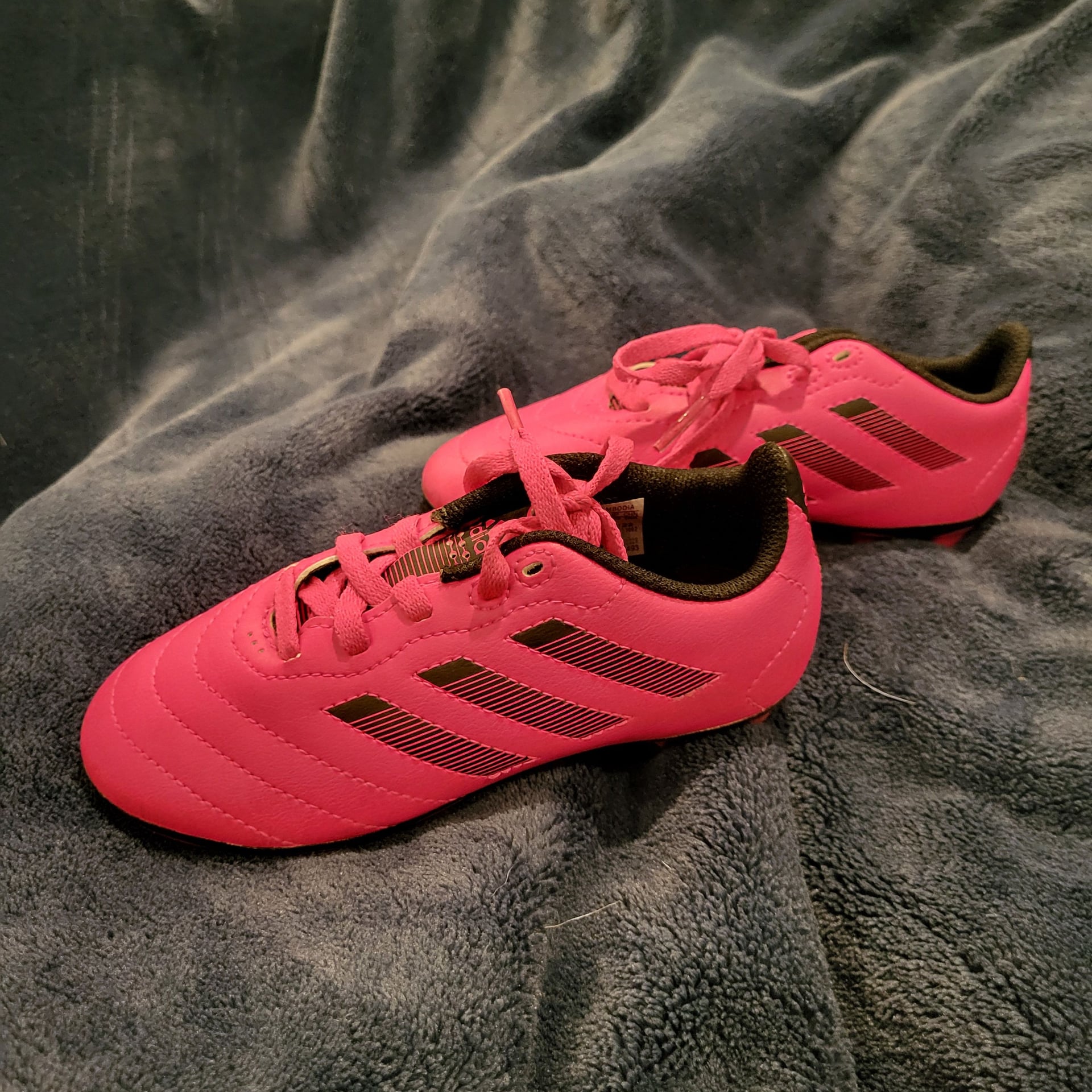 adidas Goletto VIII FG J Kids Youth Soccer Cleats Team Shock Pink GW6163 2