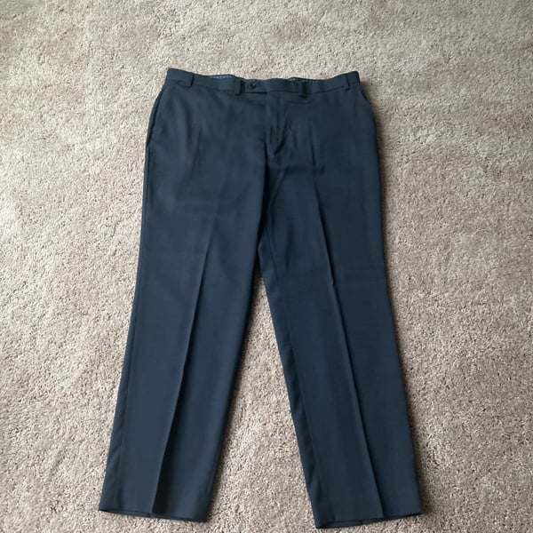 Michael Kors Men's Classic-Fit Wool-Blend Stretch Solid Suit Separates Pant