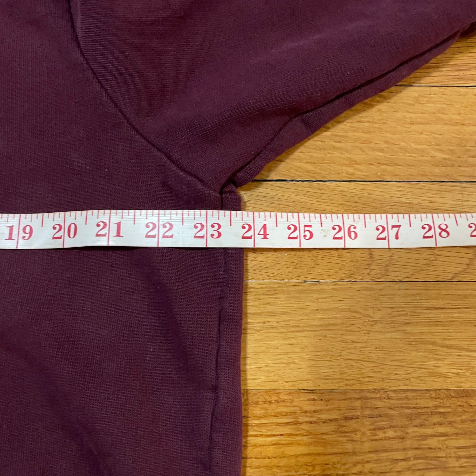American Eagle USA Burgundy Red Pullover Hoodie 6