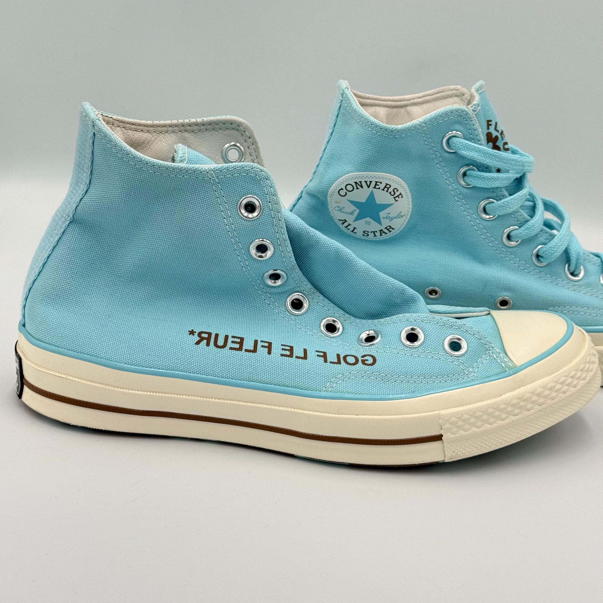 Converse Golf Le Fleur x Chuck 70 High 'Gulf Stream' 2018 Camp Flog Gnaw VIP 9.5 5