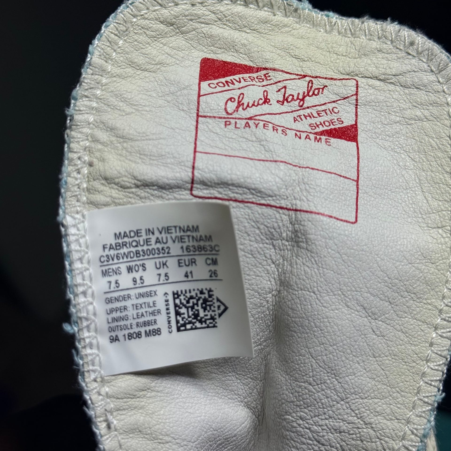 Converse Golf Le Fleur x Chuck 70 High 'Gulf Stream' 2018 Camp Flog Gnaw VIP 9.5 8
