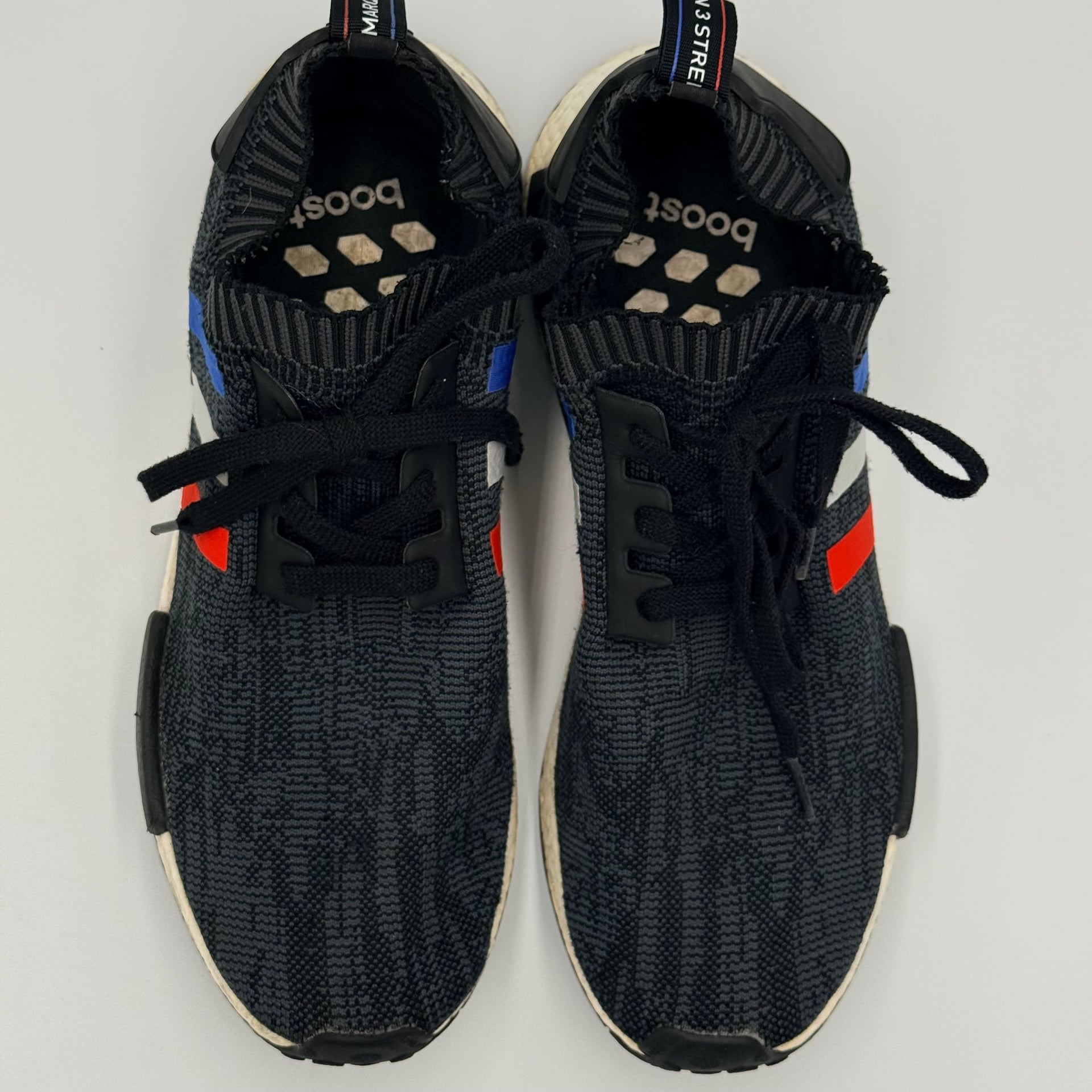 adidas NMD_R1 Primeknit Tri-Color Black (BB2887) 4