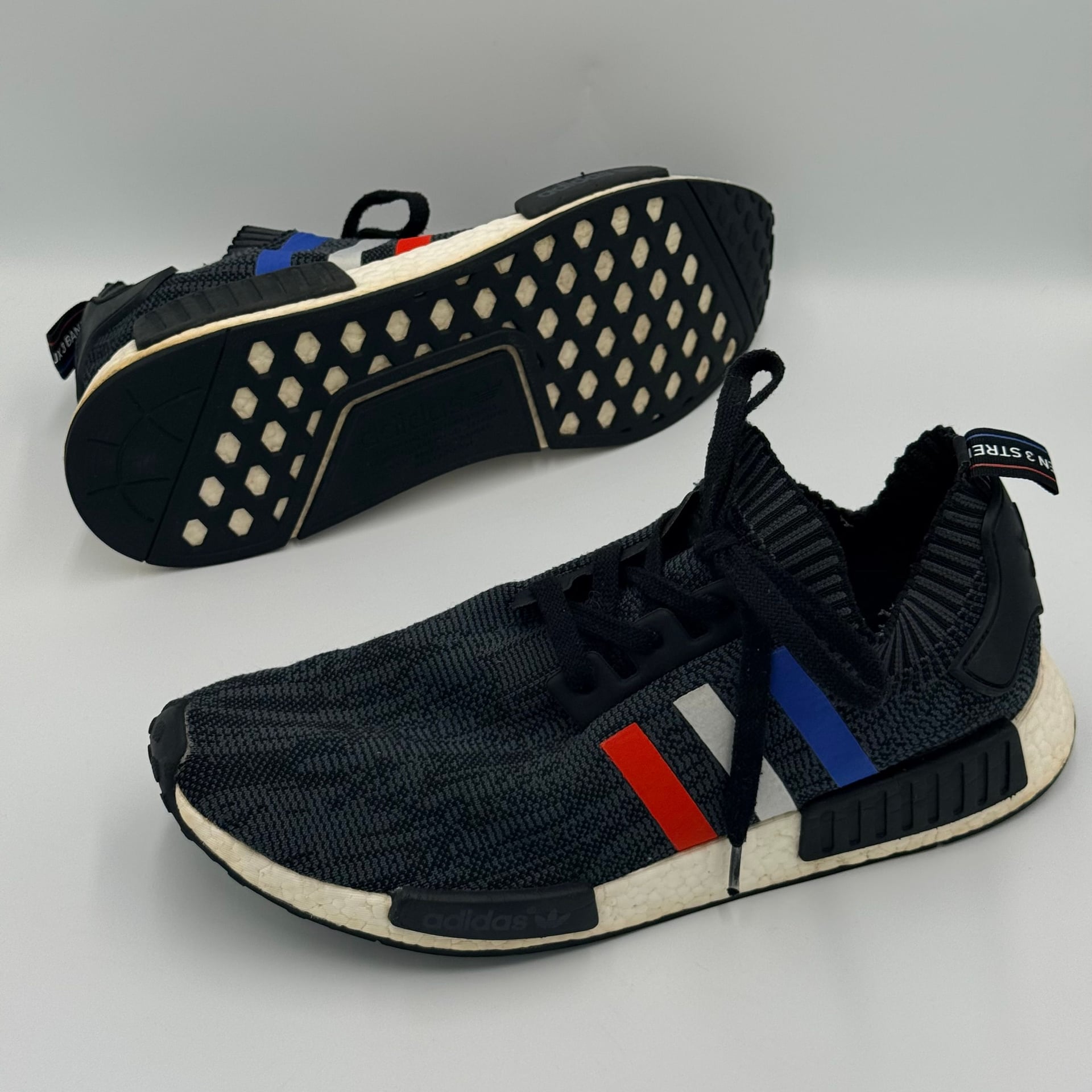 adidas NMD_R1 Primeknit Tri-Color Black (BB2887) 5