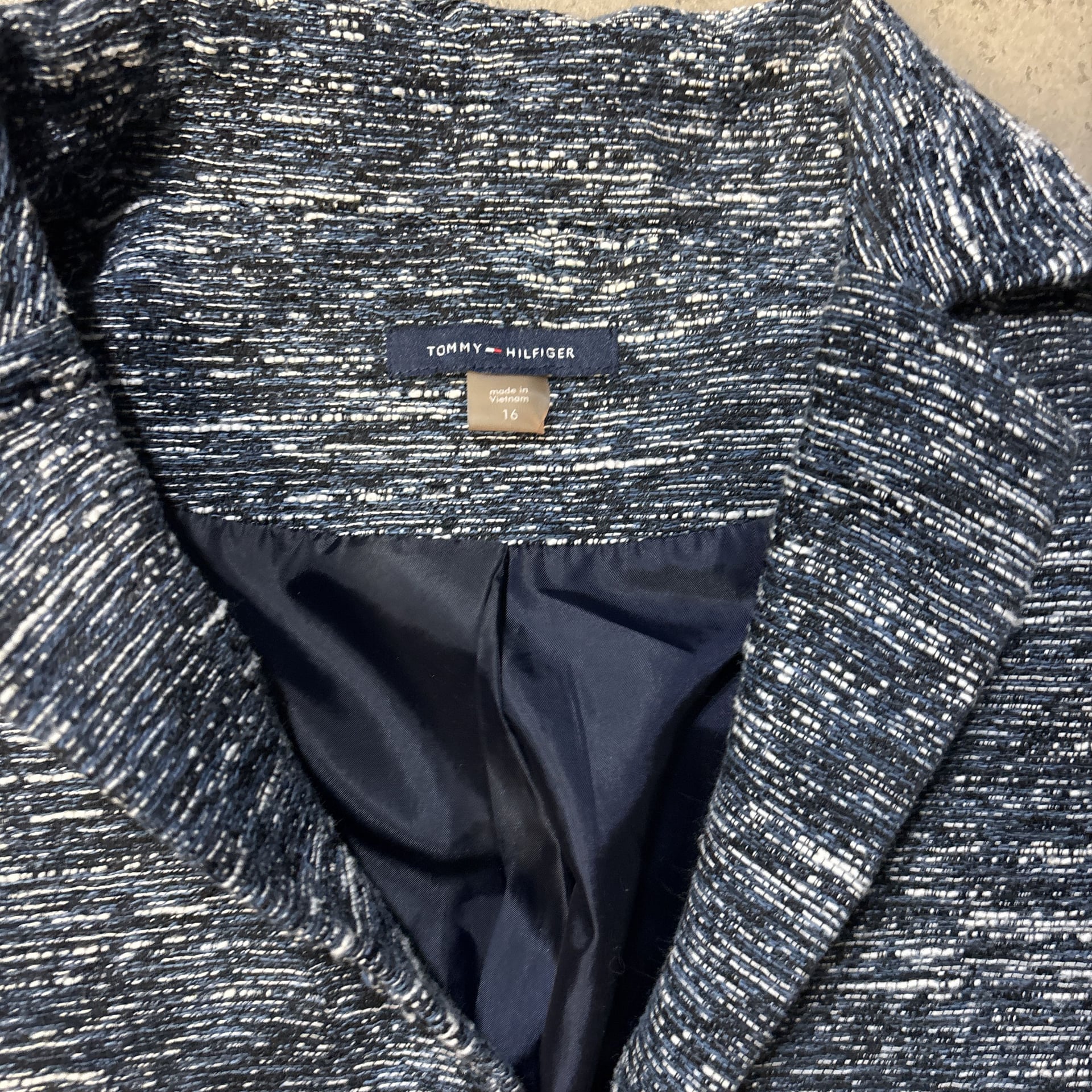Tommy Hilfiger Textured Modern Fit Sport Coat Size 14 2