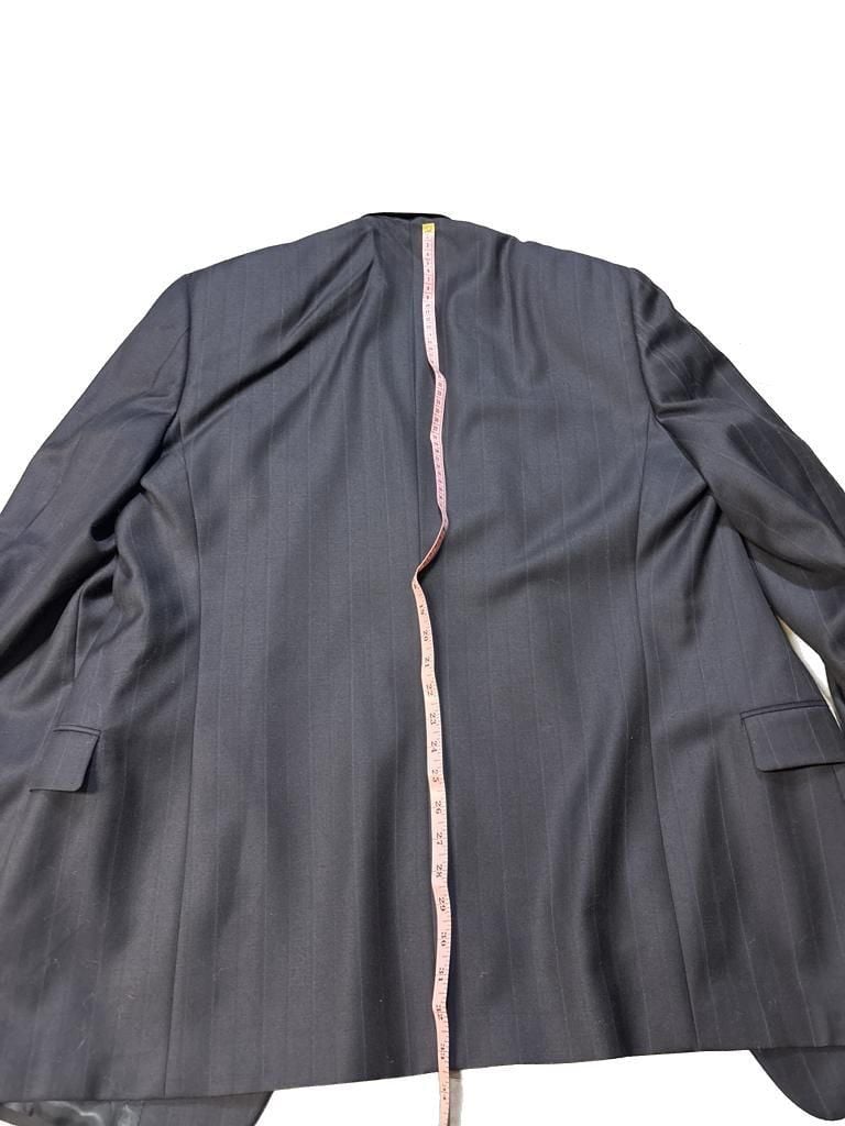 Tommy Hilfiger Men's Pinstripe Blazer, Navy Blue, Size XL. 8
