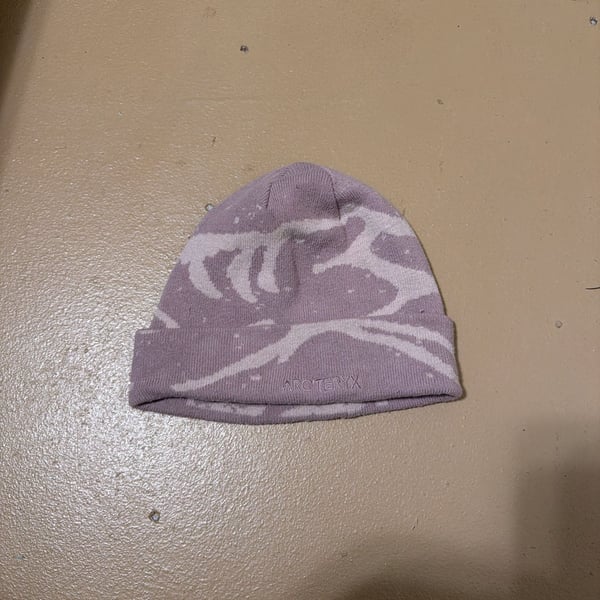Arc'teryx Bird Head Toque Beanie - Purple & Grey Knit Hat