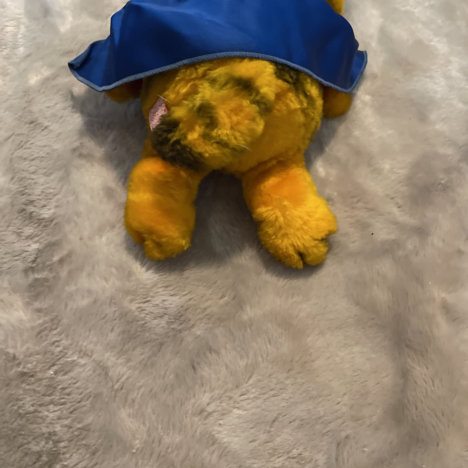 Vintage 1980s Dakin Garfield Super Hero G Plush Stuffed Animal 7