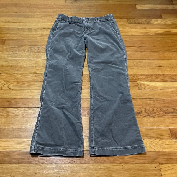Eddie Bauer Woman’s Grey corduroy dress pants  