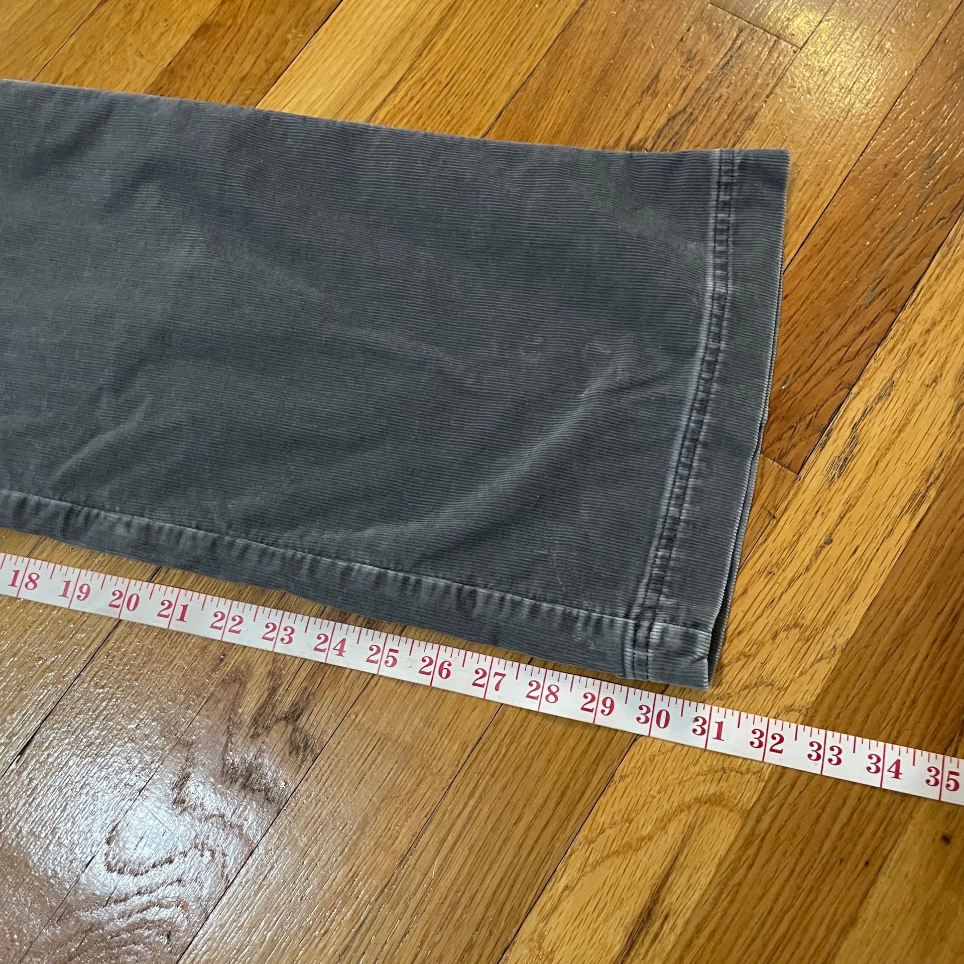 Eddie Bauer Woman’s Grey corduroy dress pants 6