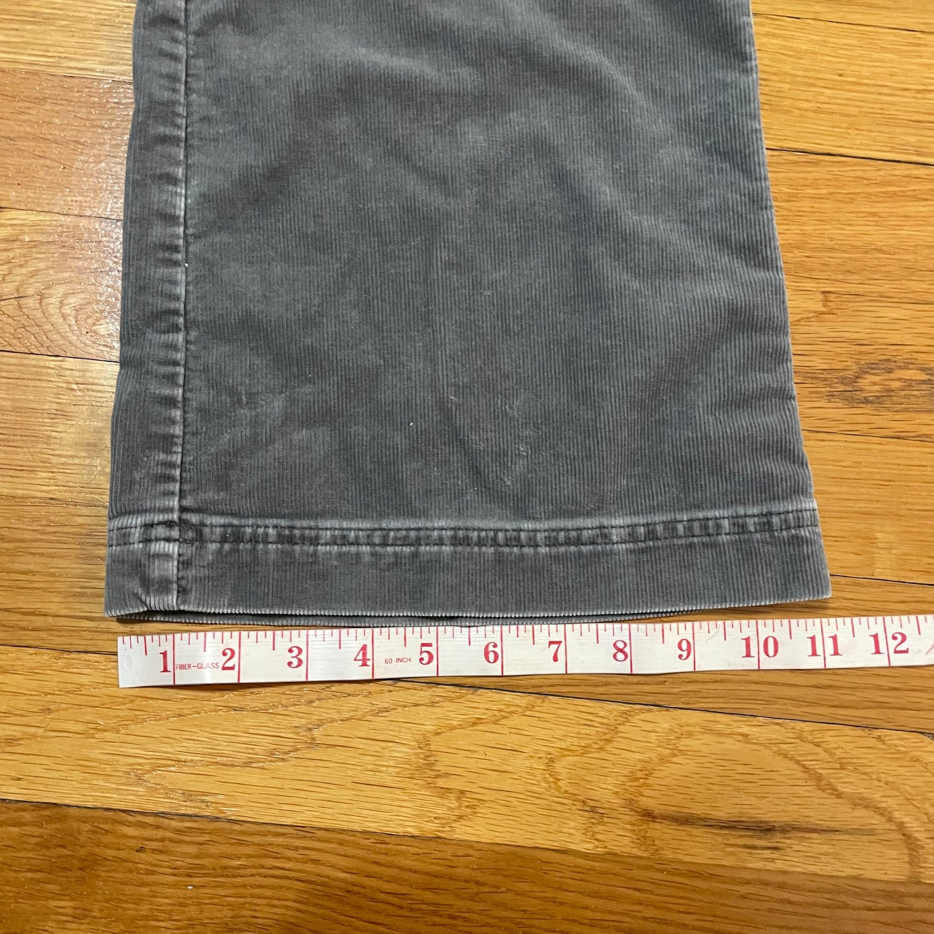 Eddie Bauer Woman’s Grey corduroy dress pants 7