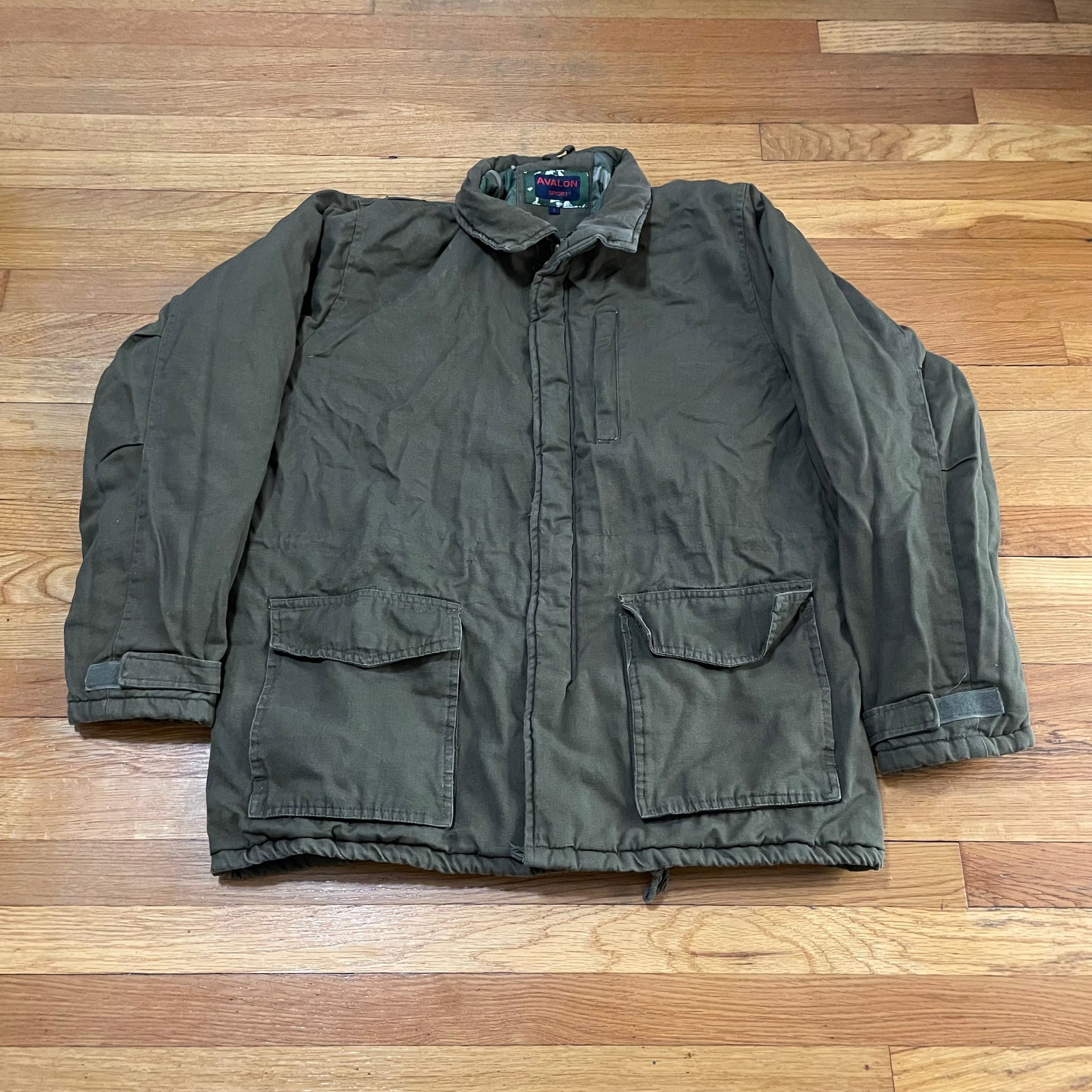 Avalon sport Vintage Army Military Field Jacket 3