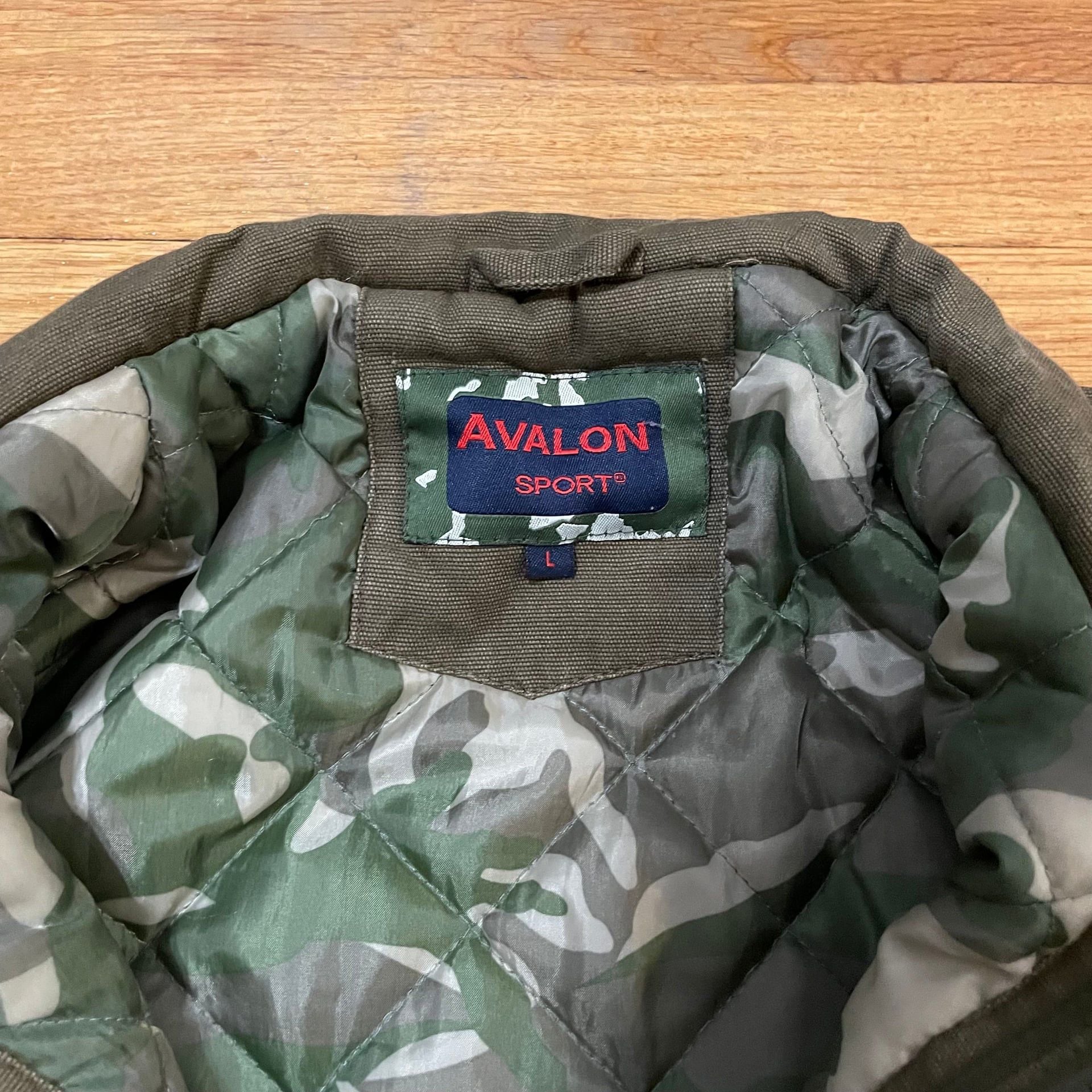 Avalon sport Vintage Army Military Field Jacket 5
