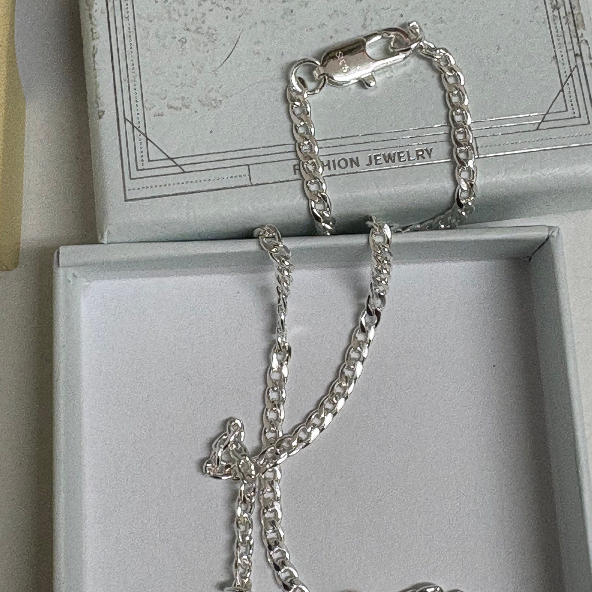 Fashion Jewelry Set - Gosfry Gold Hoop Multi-Pack & Apsvo Silver Chain Necklace 4