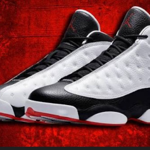 Air Jordan 13 Retro "He Got Game" White/Black-True Red