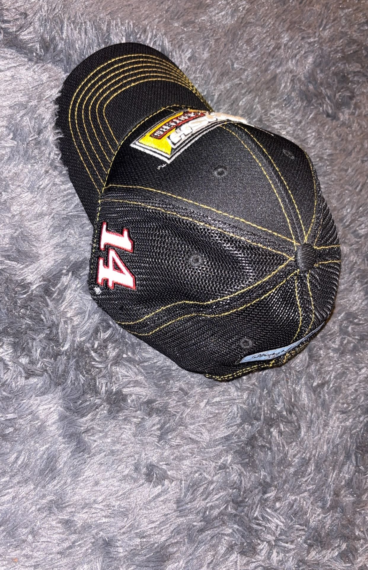 NASCAR Clint Bowyer #14 Stewart-Haas Racing Rush Truck Centers Trucker Hat 4