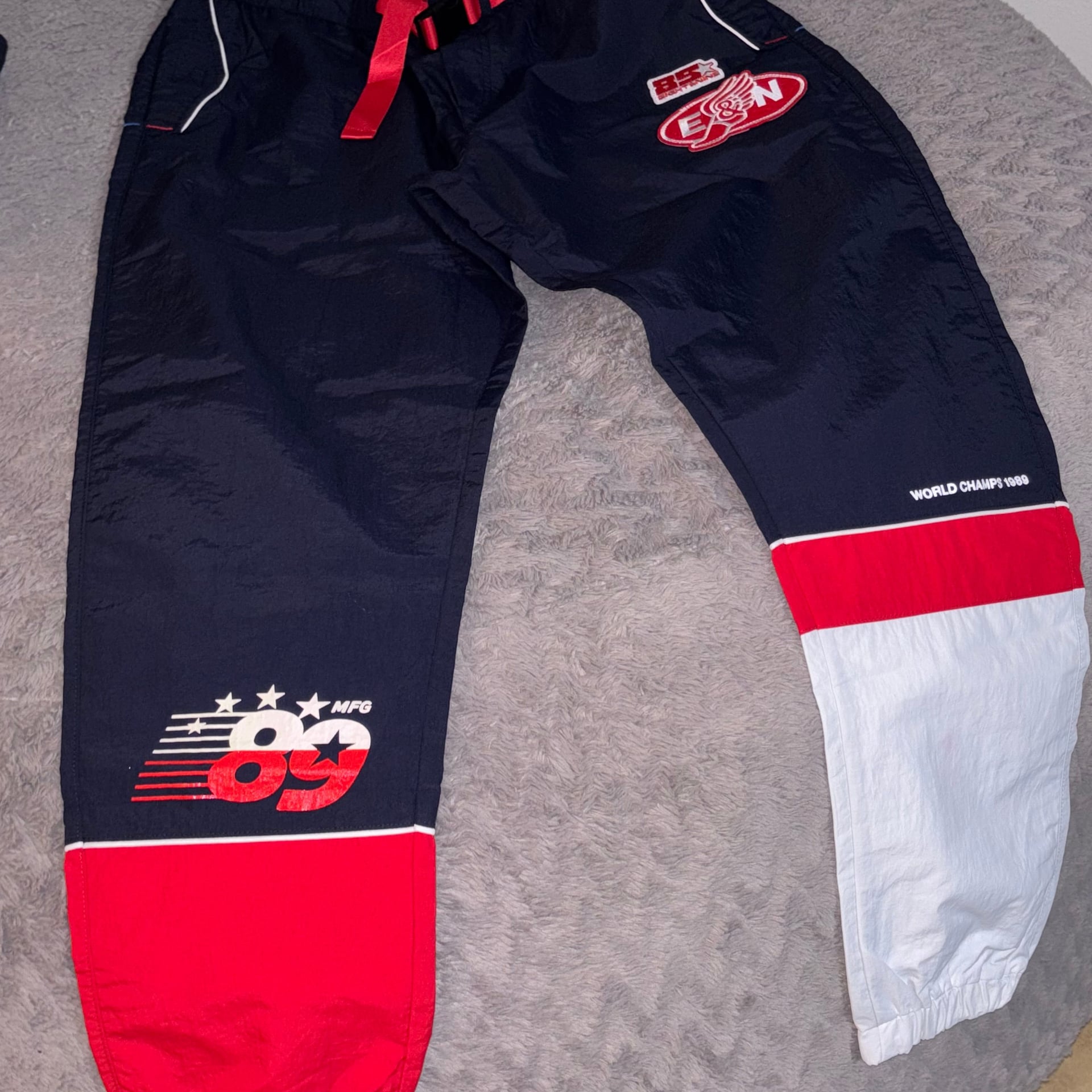 8&9 MFG CO. Grand Prix Bred Nylon Racing Jumpsuit Tracksuit Set 3
