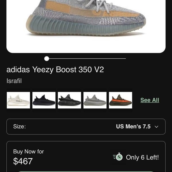 Adidas Yeezy Boost 350 V2 'Israfil' FZ5421