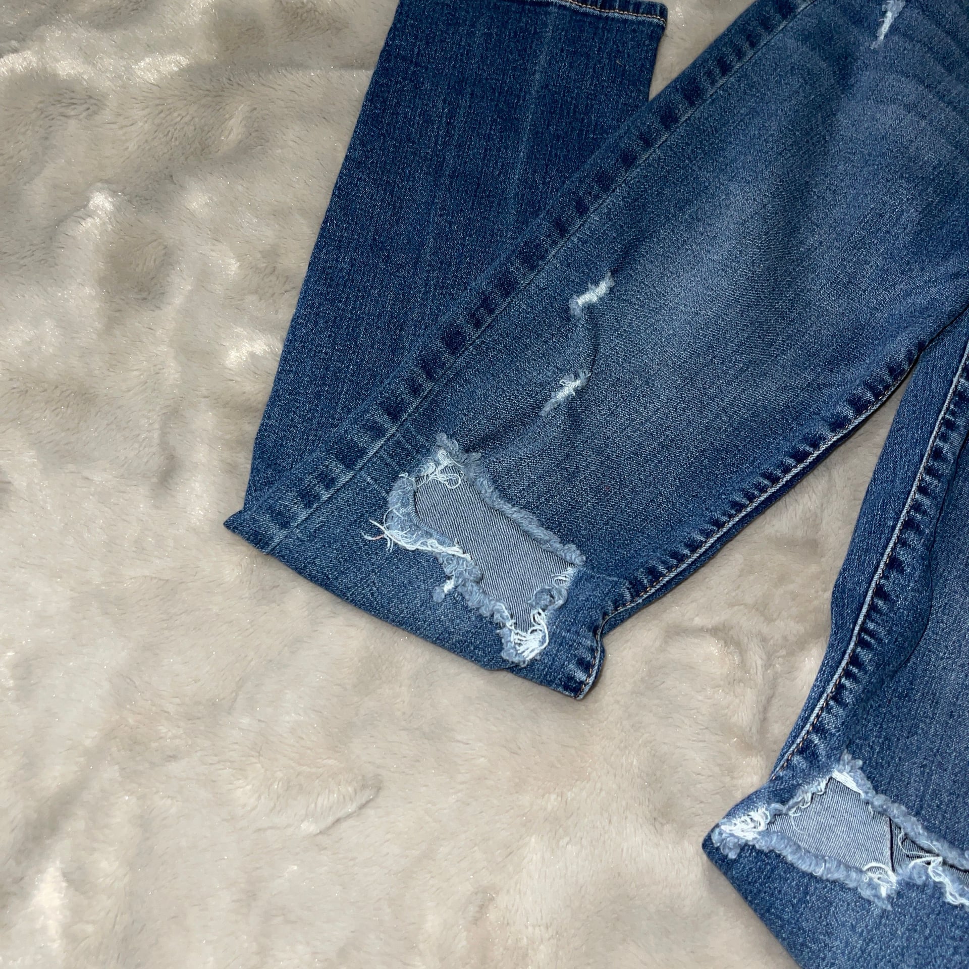 d.jeans Distressed Skinny Jeans Size 6 | Casual Street Style 7