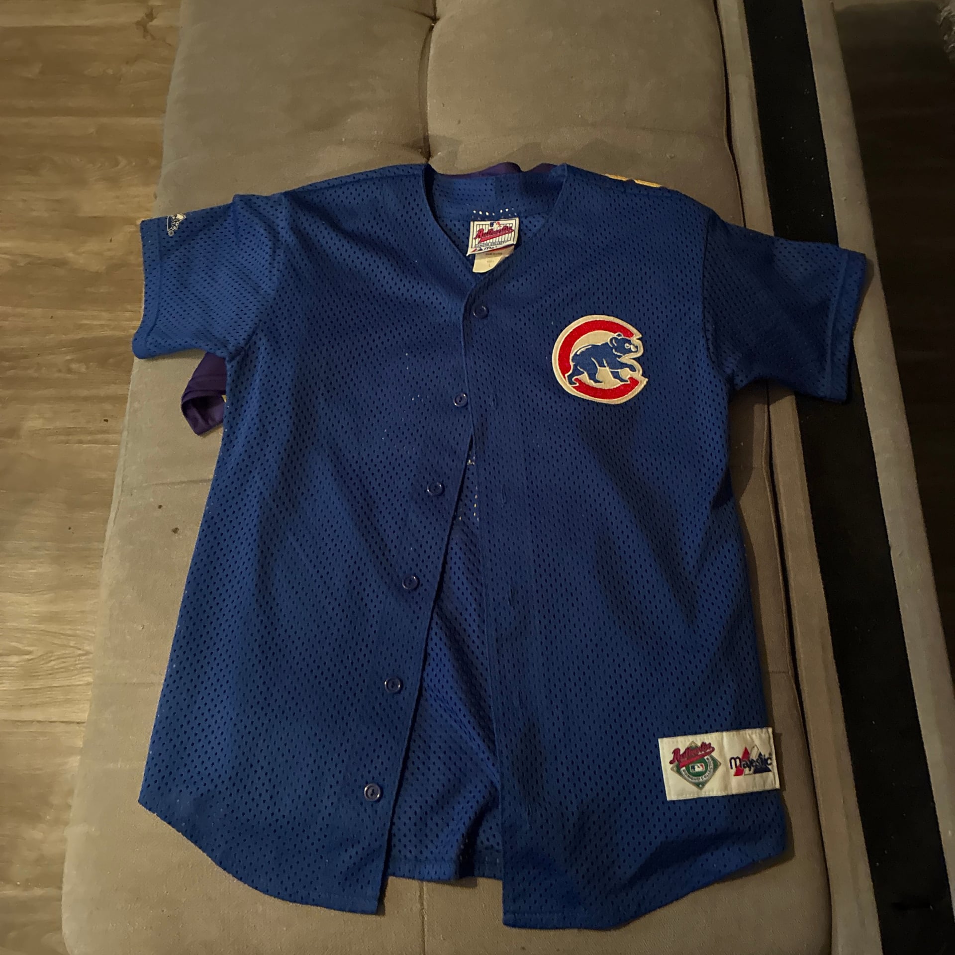 Vintage Chicago Cubs Majestic Diamond Collection Batting Practice Jersey Sammy Sosa #21 Made in USA 2