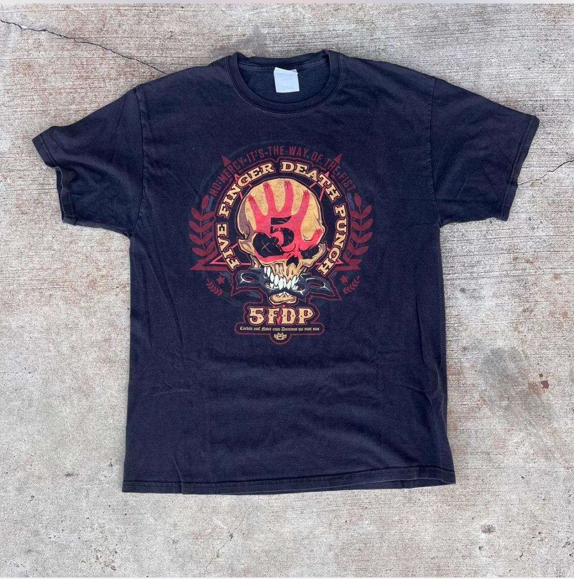Five Finger Death Punch 'Locked and Loaded' Logo Graphic T-Shirt 1