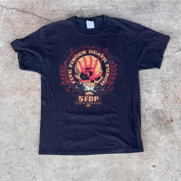 Five Finger Death Punch 'Locked and Loaded' Logo Graphic T-Shirt