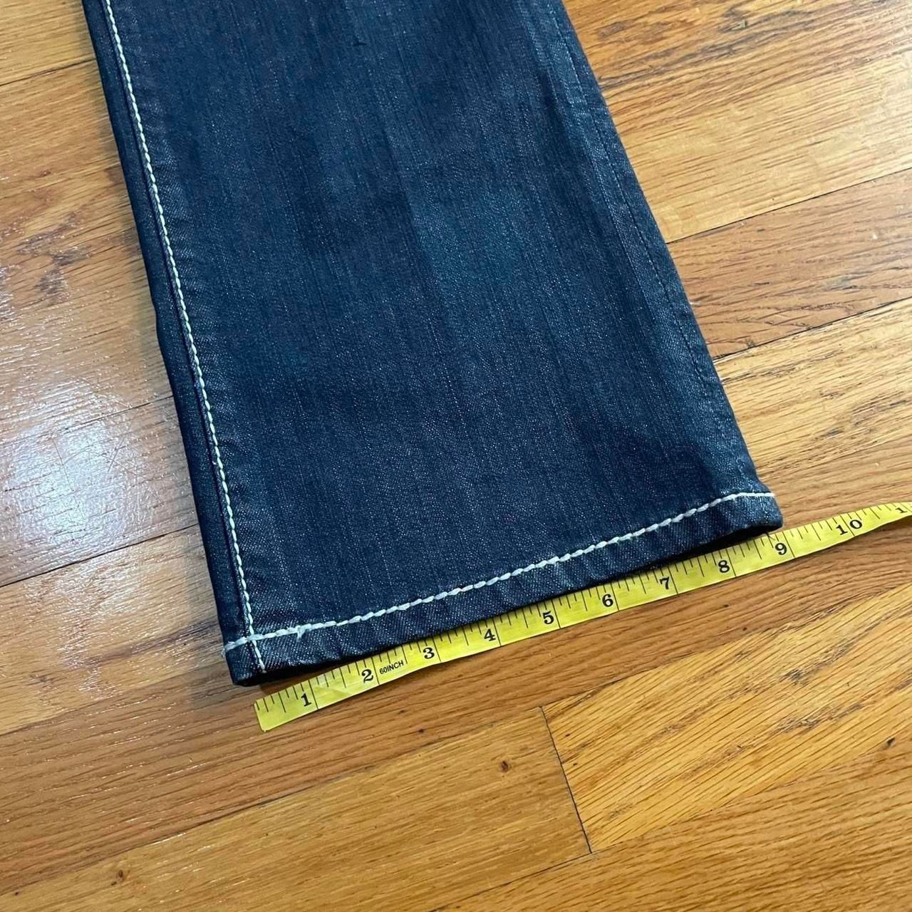 VIGOLD Woman’s Low Rise navy blue bootcut Denim Jeans 7