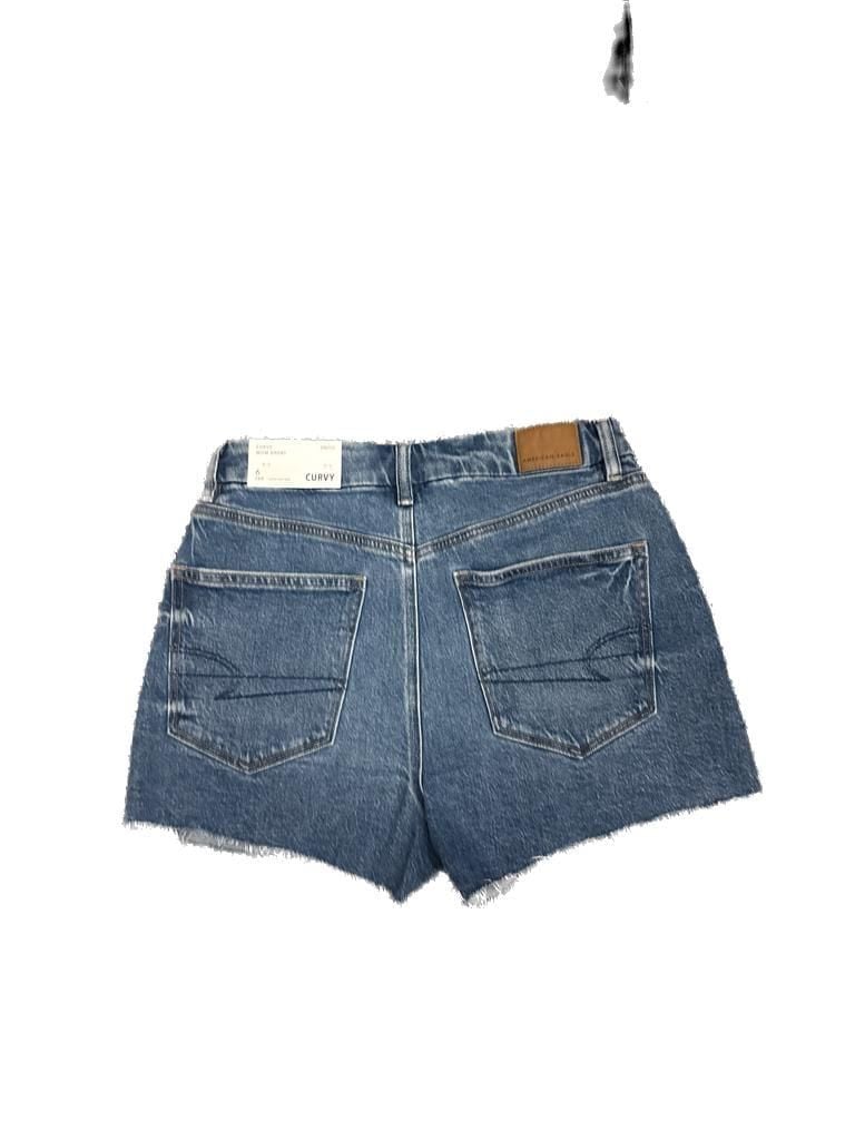American Eagle Womens Curvy Stretch Denim Mom Short Us 6 NWT 2