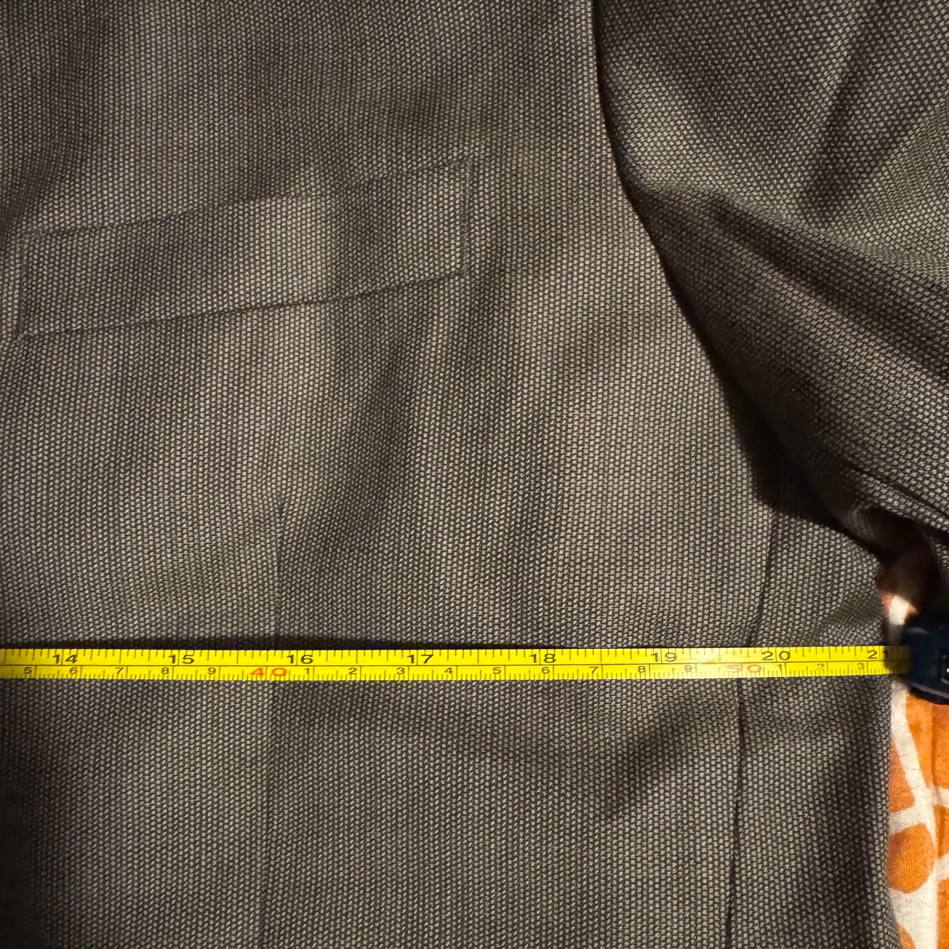 Alfani Men's Black Faux Suede 3-Button Blazer Jacket 7