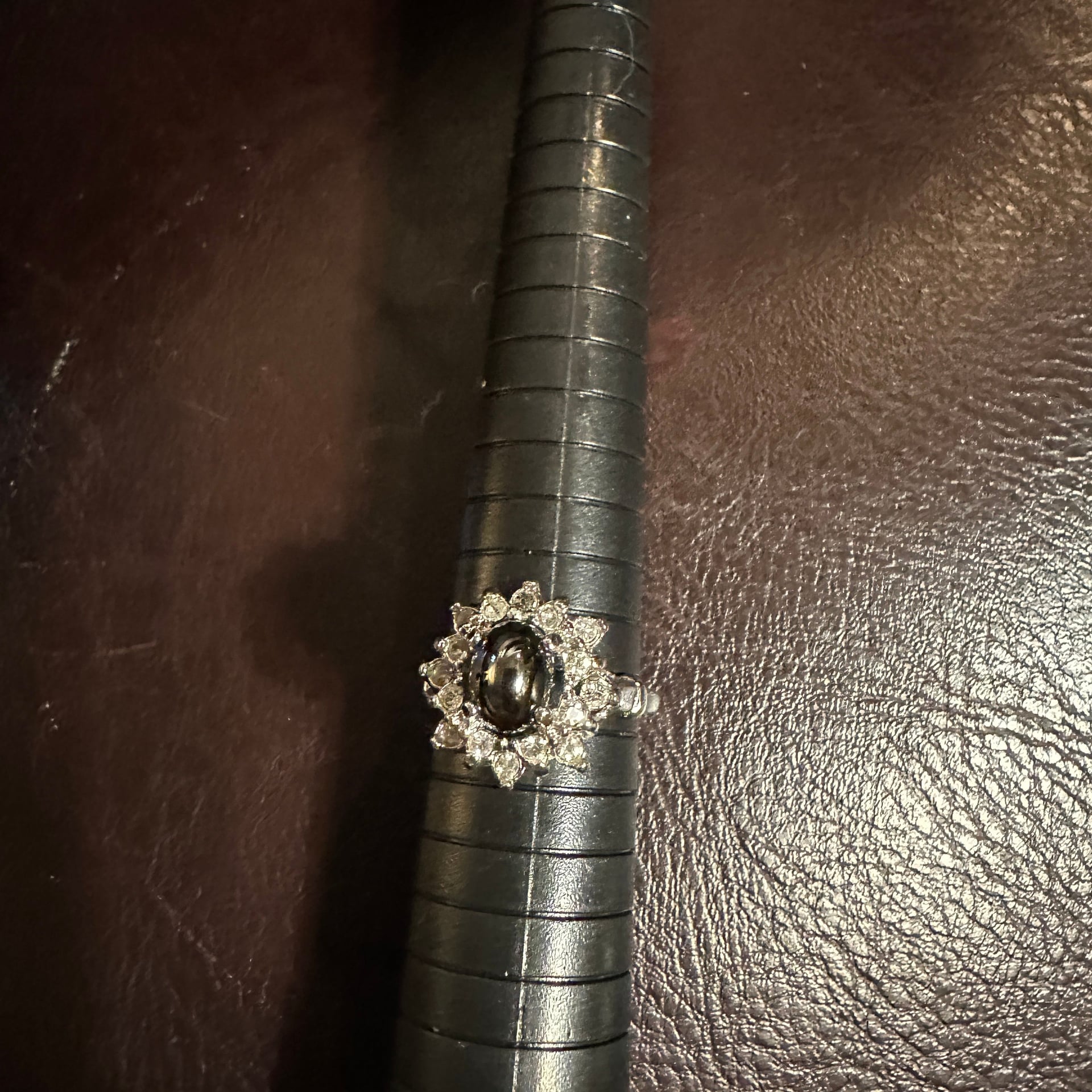 D'Joy Blue Star Sapphire and Multi Gemstone Stellar Bloom Ring 1