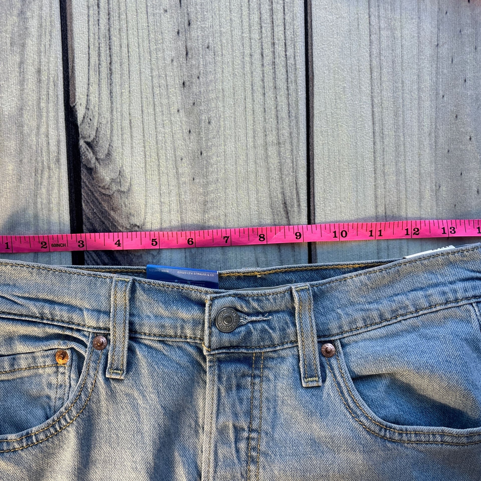 Levi's Ribcage Straight Ankle Jeans Light Wash SZ 26 x 27 NWT New 6