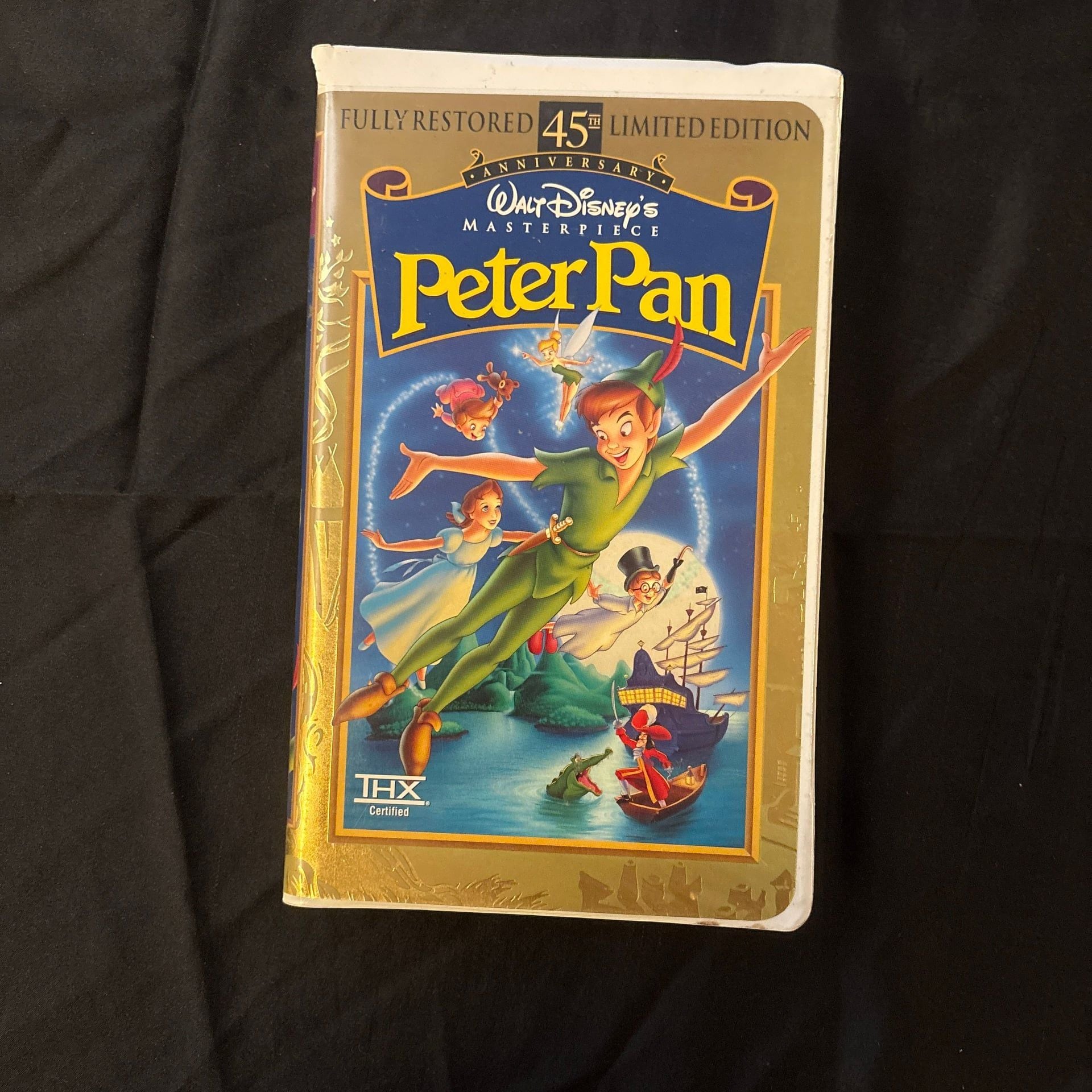 Walt Disney's Peter Pan VHS 1998 45th Anniversary Limited Edition Collection 2