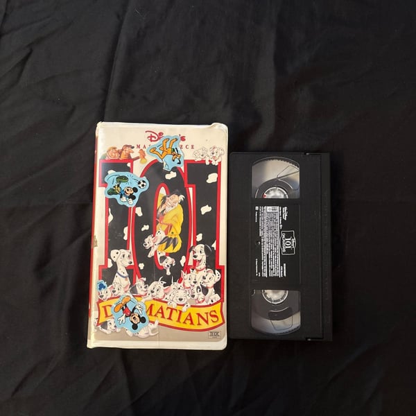 Walt Disney's Classic 101 Dalmatians VHS Black Diamond Collection 1992
