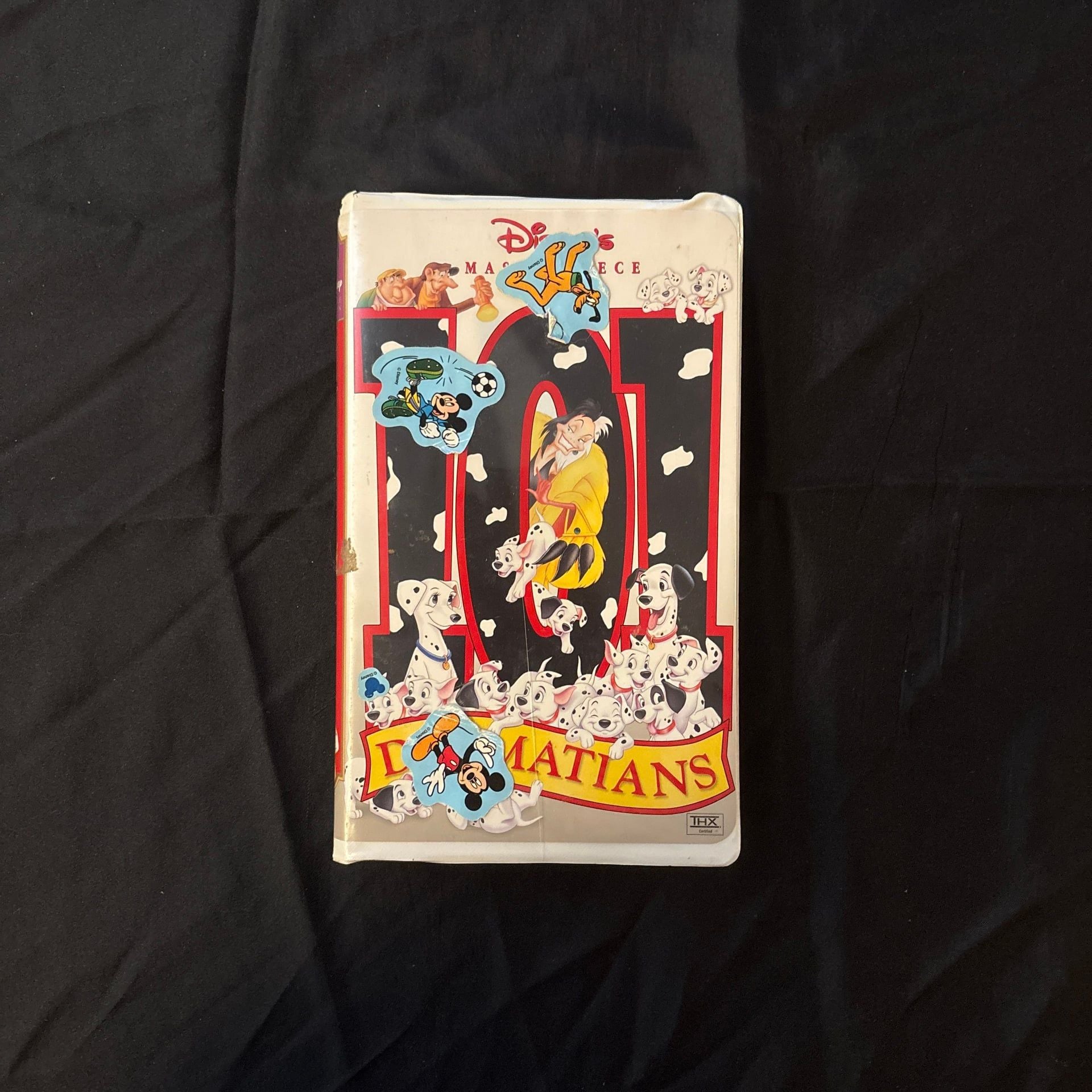 Walt Disney's Classic 101 Dalmatians VHS Black Diamond Collection 1992 2