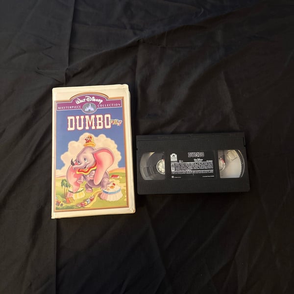 Walt Disney Masterpiece Collection: Dumbo VHS (Stock No. 024)