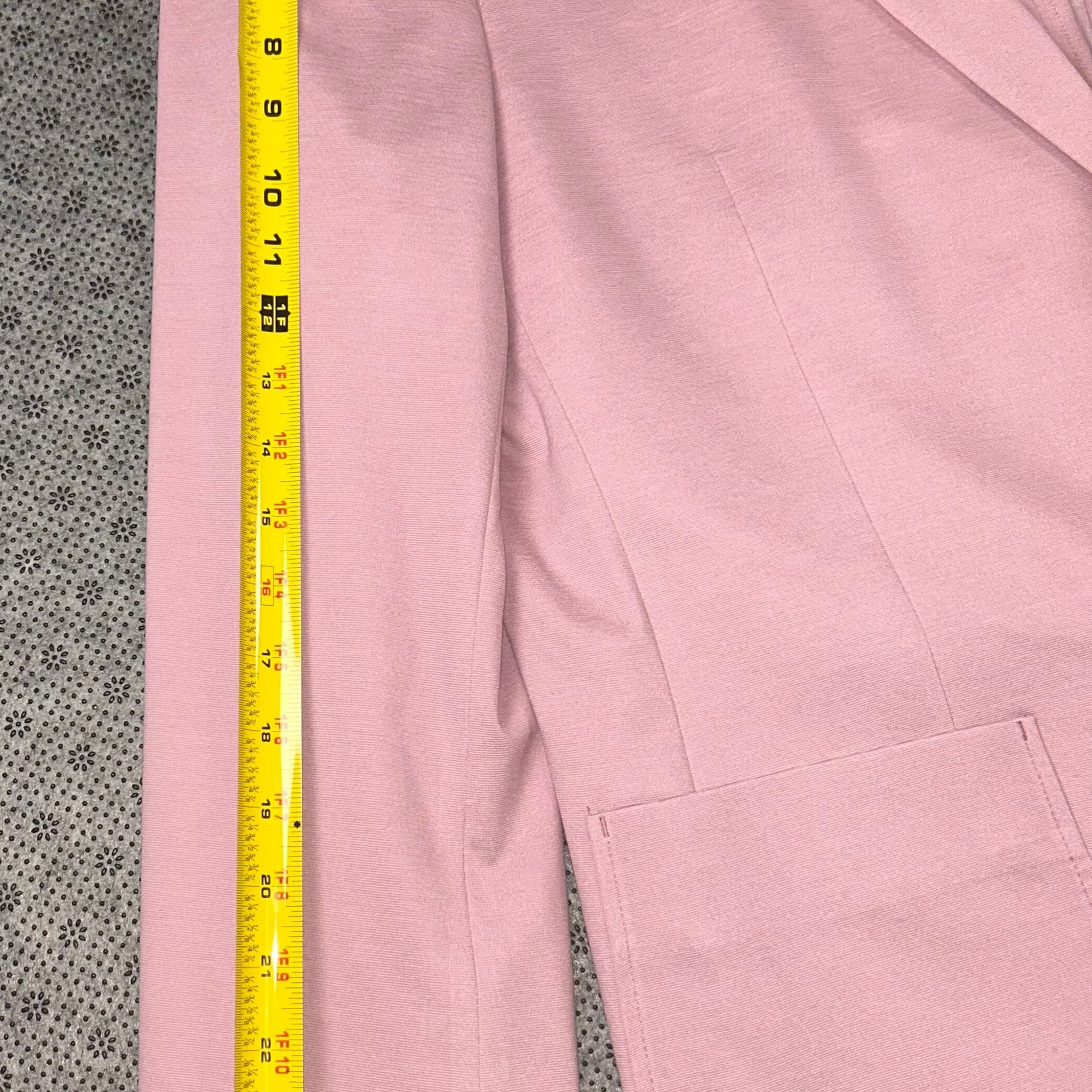 Van Heusen Sport Pink Linen Cotton Slim Fit Single Breasted Blazer 7