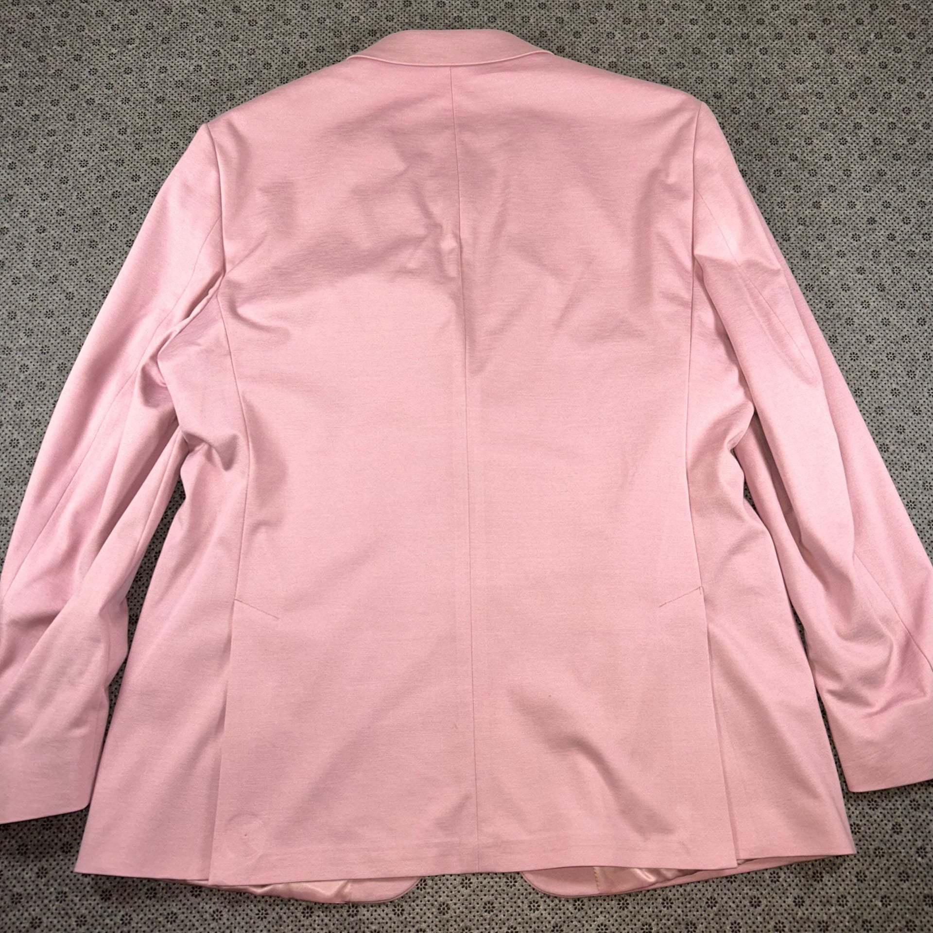 Van Heusen Sport Pink Linen Cotton Slim Fit Single Breasted Blazer 9
